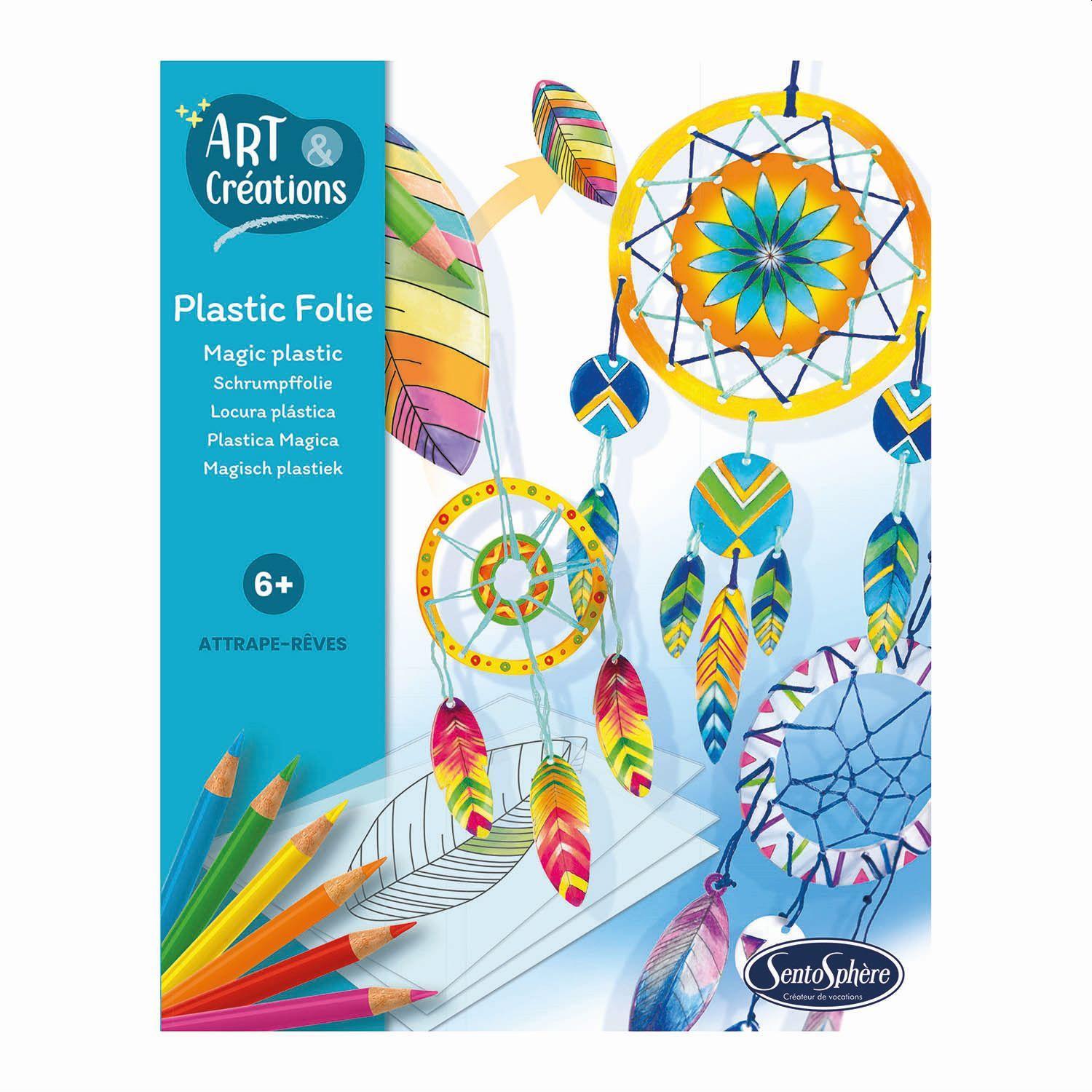Beispielinhalt (Bild) SENTOSPHERE - Bastelset Traumfänger