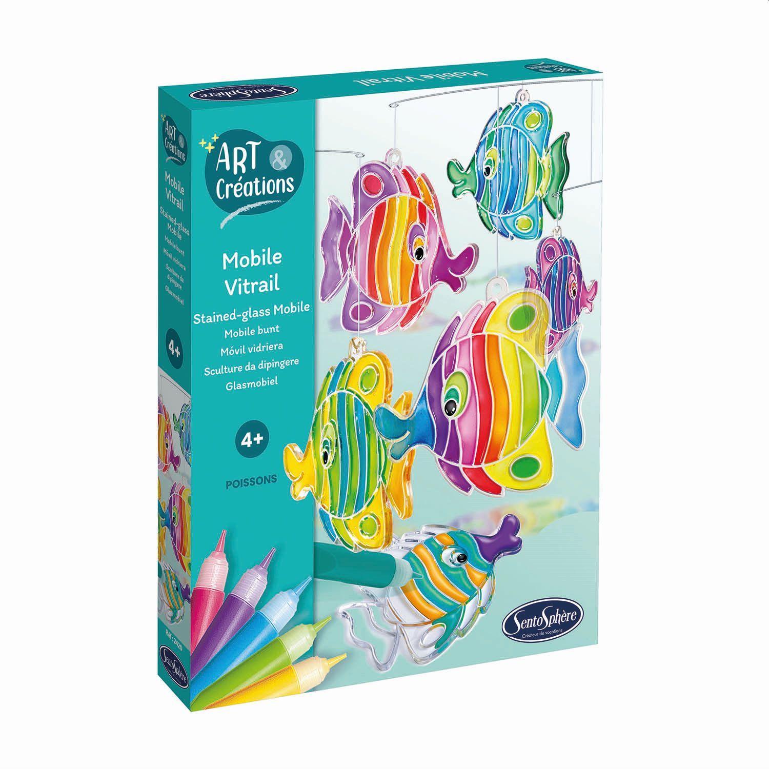 Vorderes Coverbild SENTOSPHERE - Bastelset Mobile Fische