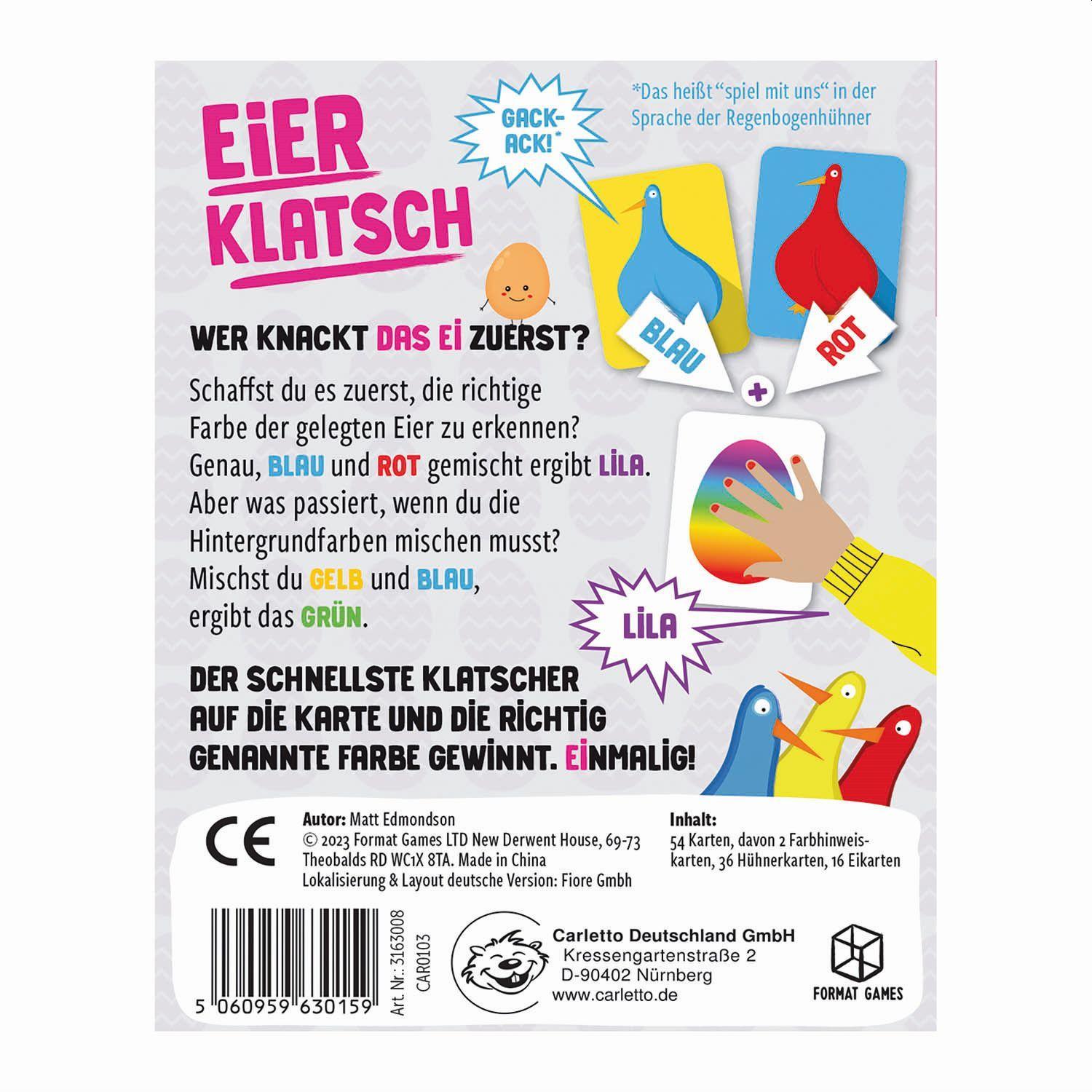 Beispielinhalt (Bild) FORMAT GAMES - Eierklatsch