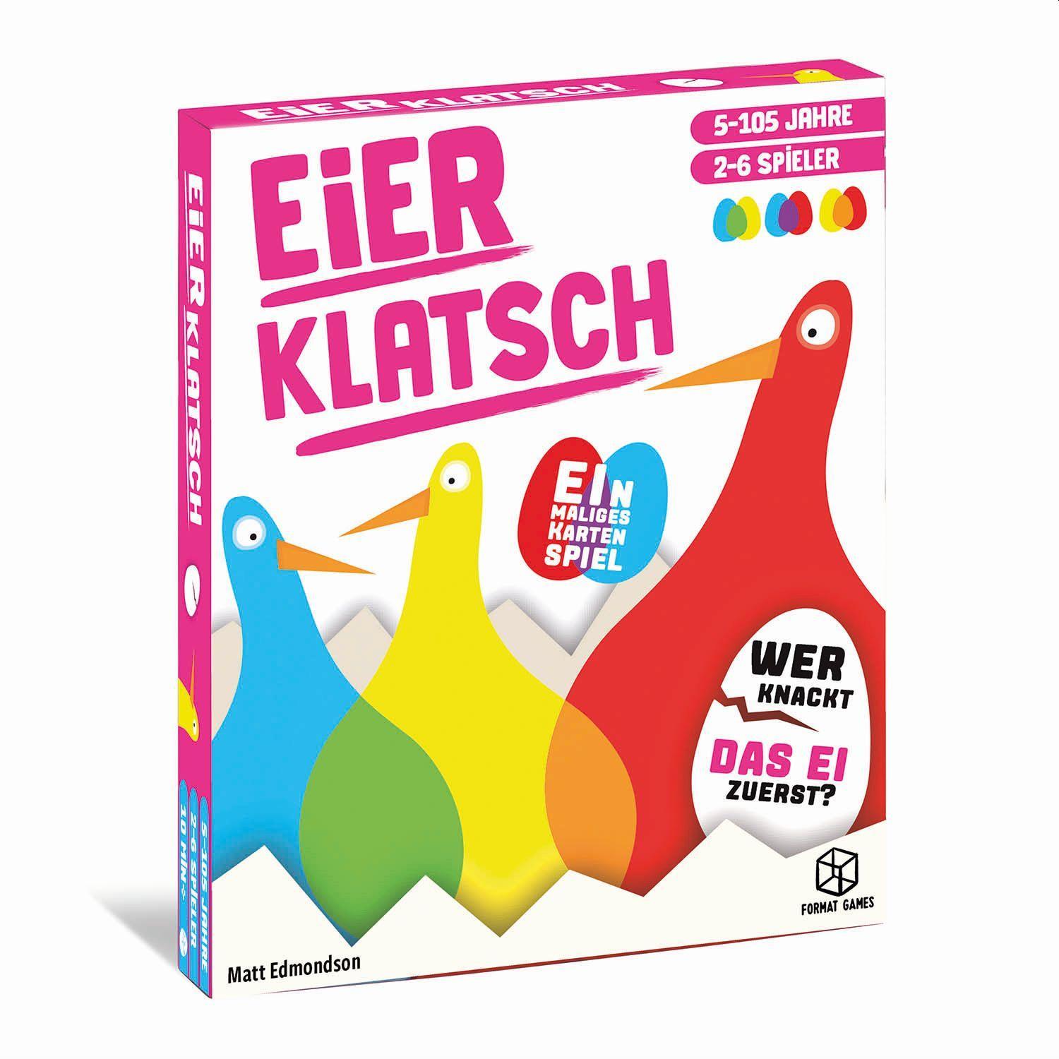 Vorderes Coverbild FORMAT GAMES - Eierklatsch