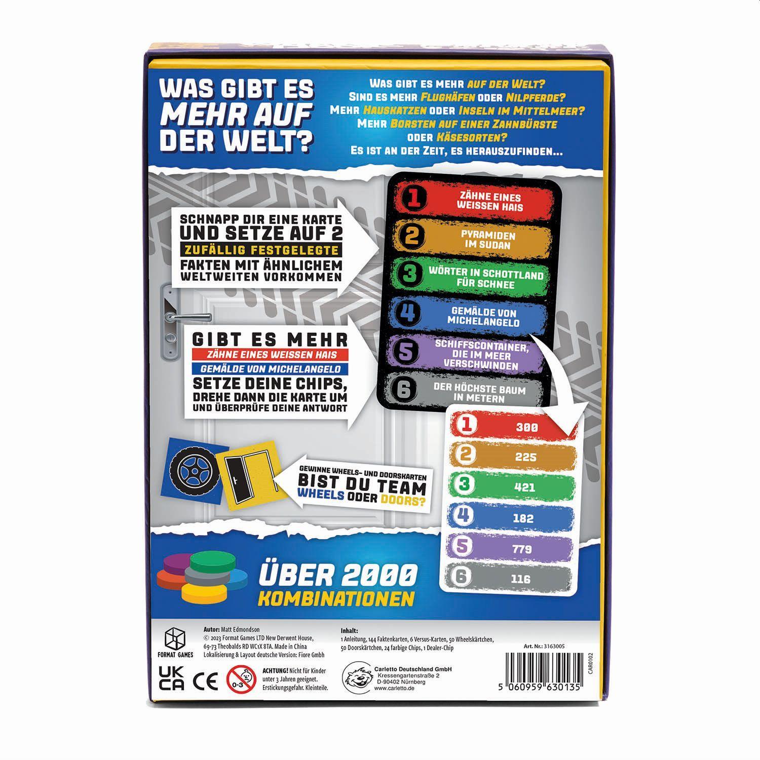 Beispielinhalt (Bild) FORMAT GAMES - Wheels vs Doors