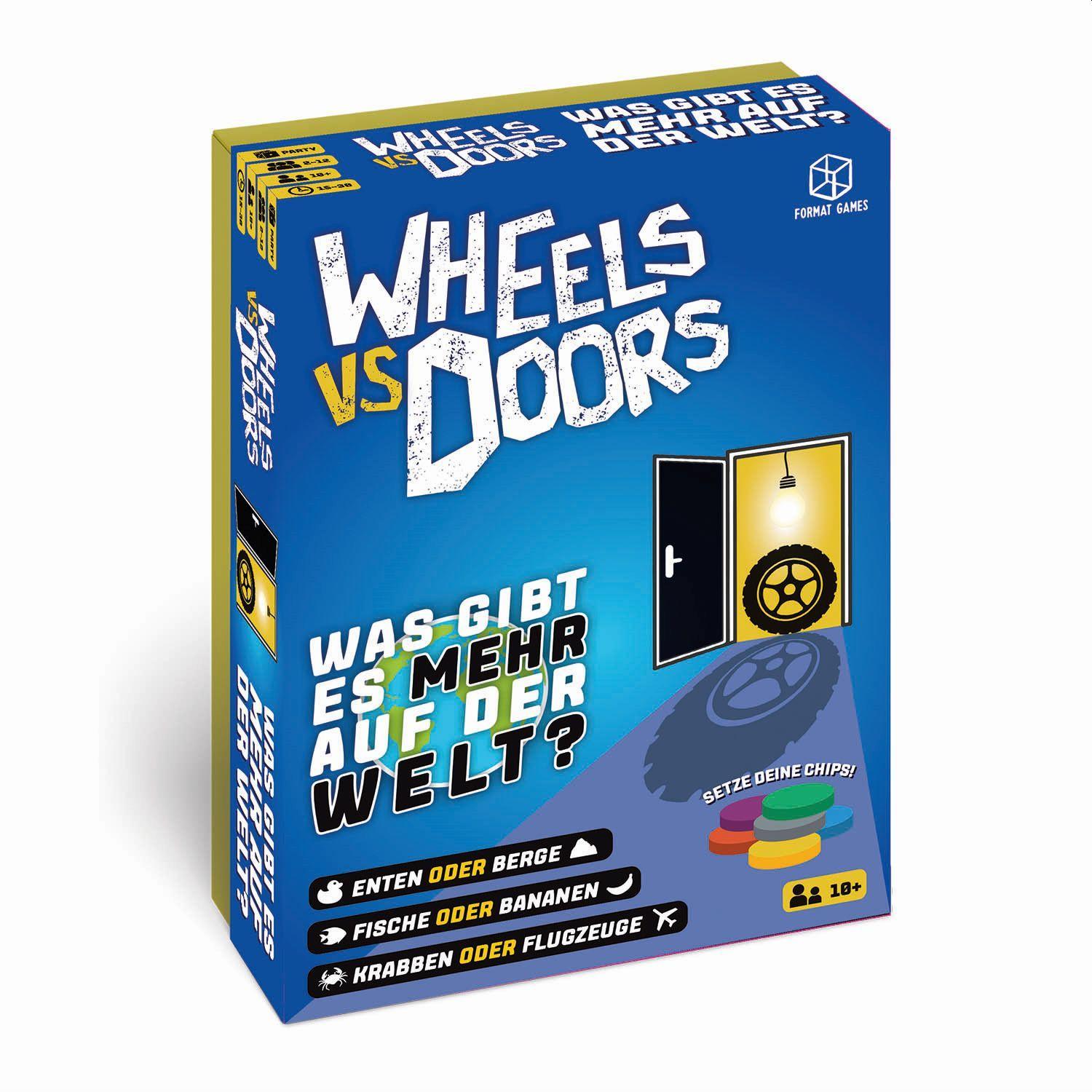 Vorderes Coverbild FORMAT GAMES - Wheels vs Doors