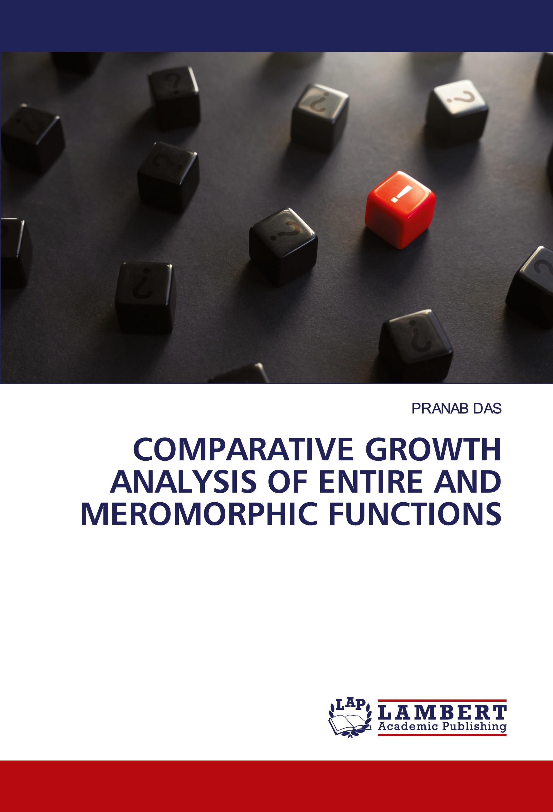Vorderes Coverbild COMPARATIVE GROWTH ANALYSIS OF ENTIRE AND MEROMORPHIC FUNCTIONS