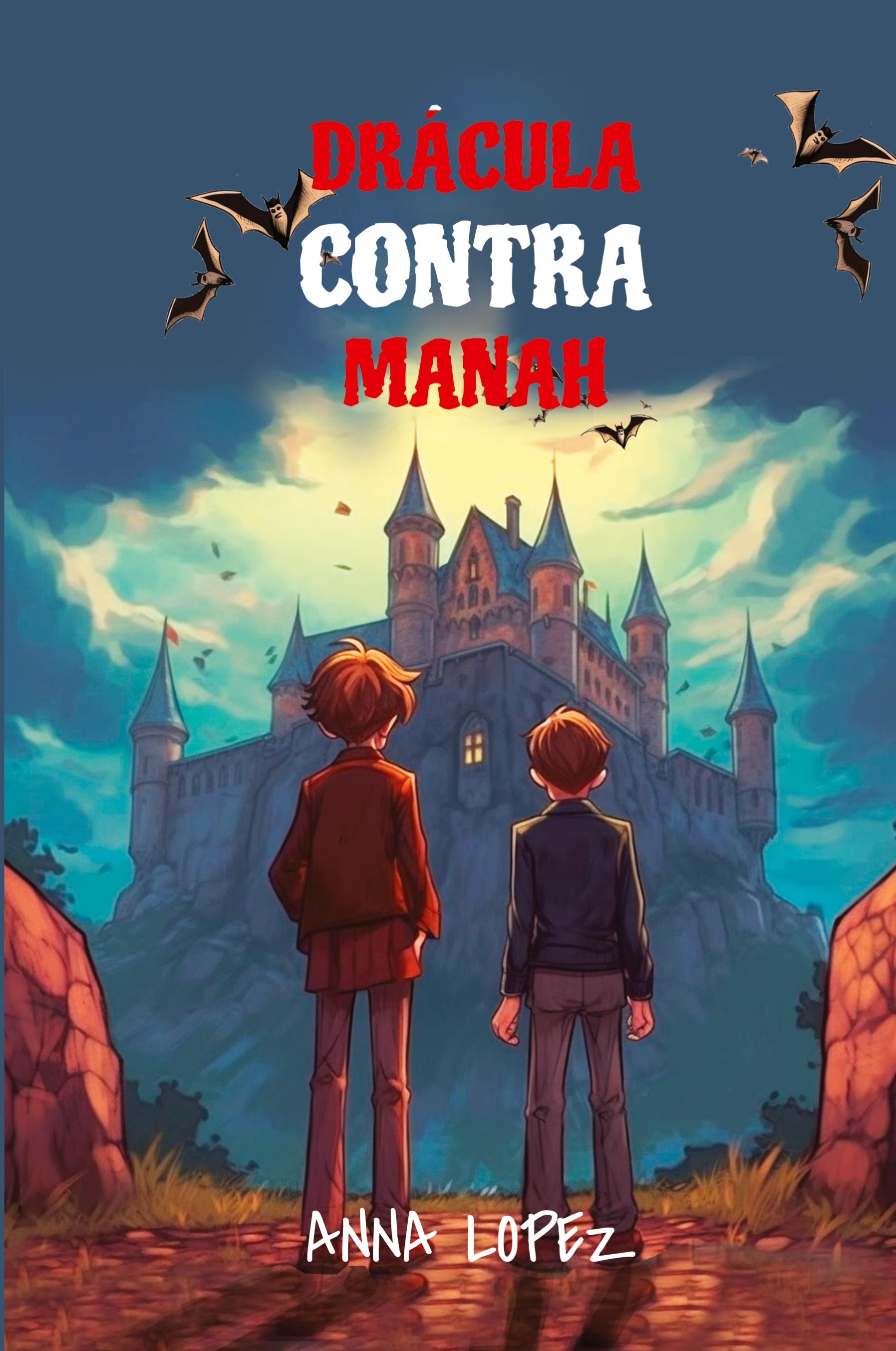 Vorderes Coverbild Let your child learn Spanish with 'Dracula Contra Manah'
