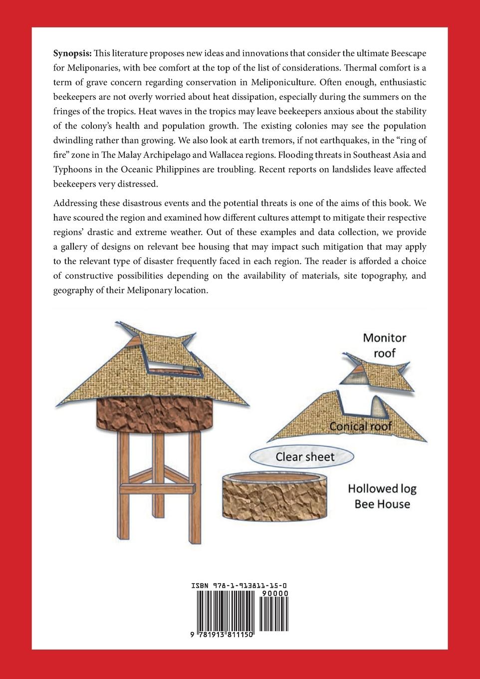 Rückseitencover Volume 1 -  Sustainable  Meliponiculture with  Vernacular Architecture