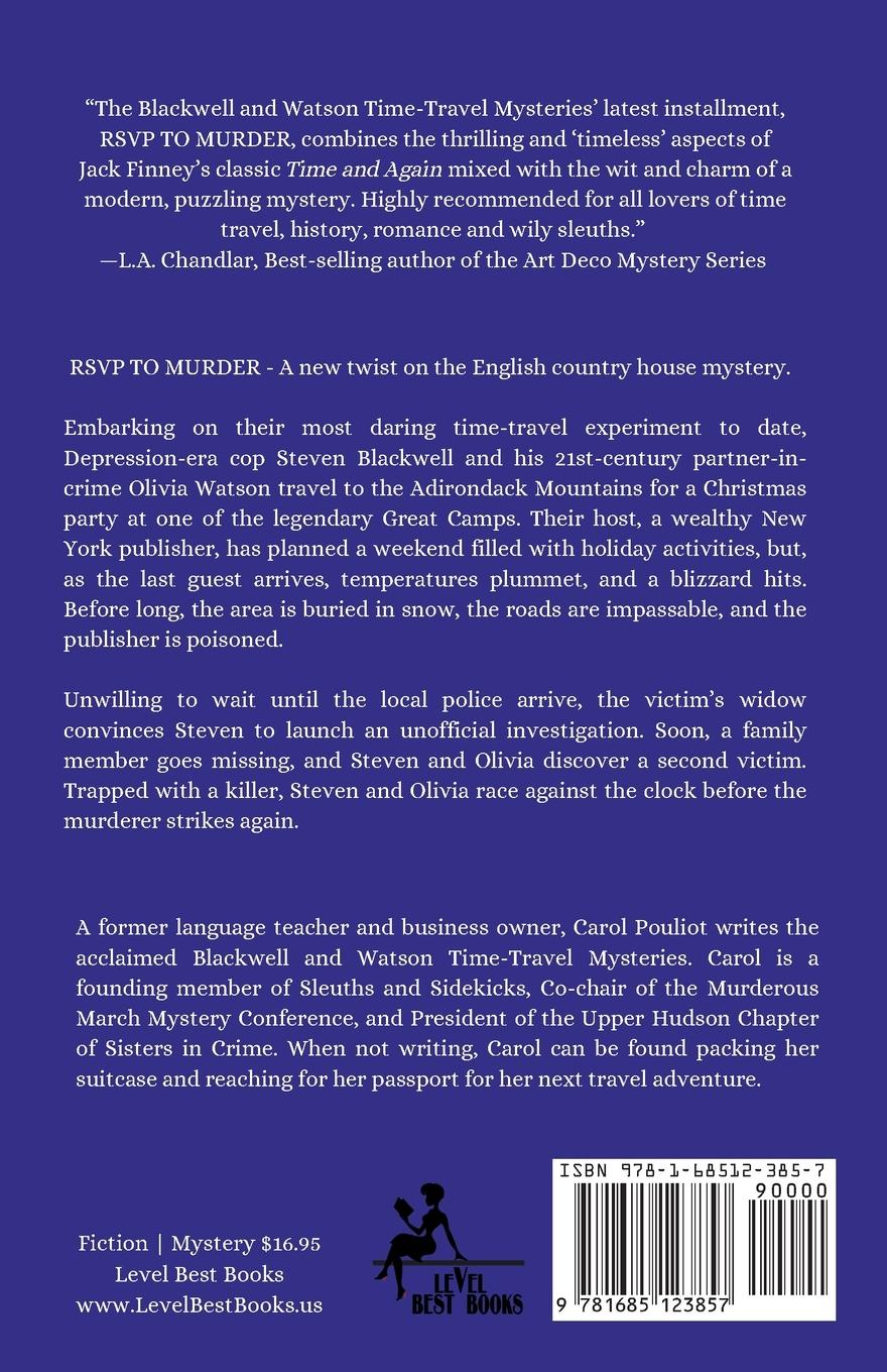 Rückseitencover RSVP to Murder