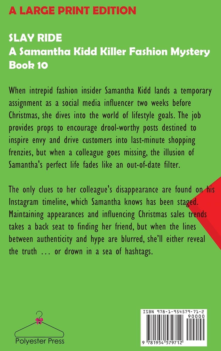 Rückseitencover Slay Ride (Large Print Edition)