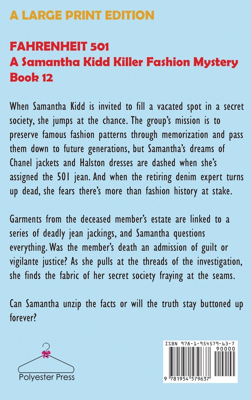 Rückseitencover Fahrenheit 501 (Large Print Edition)