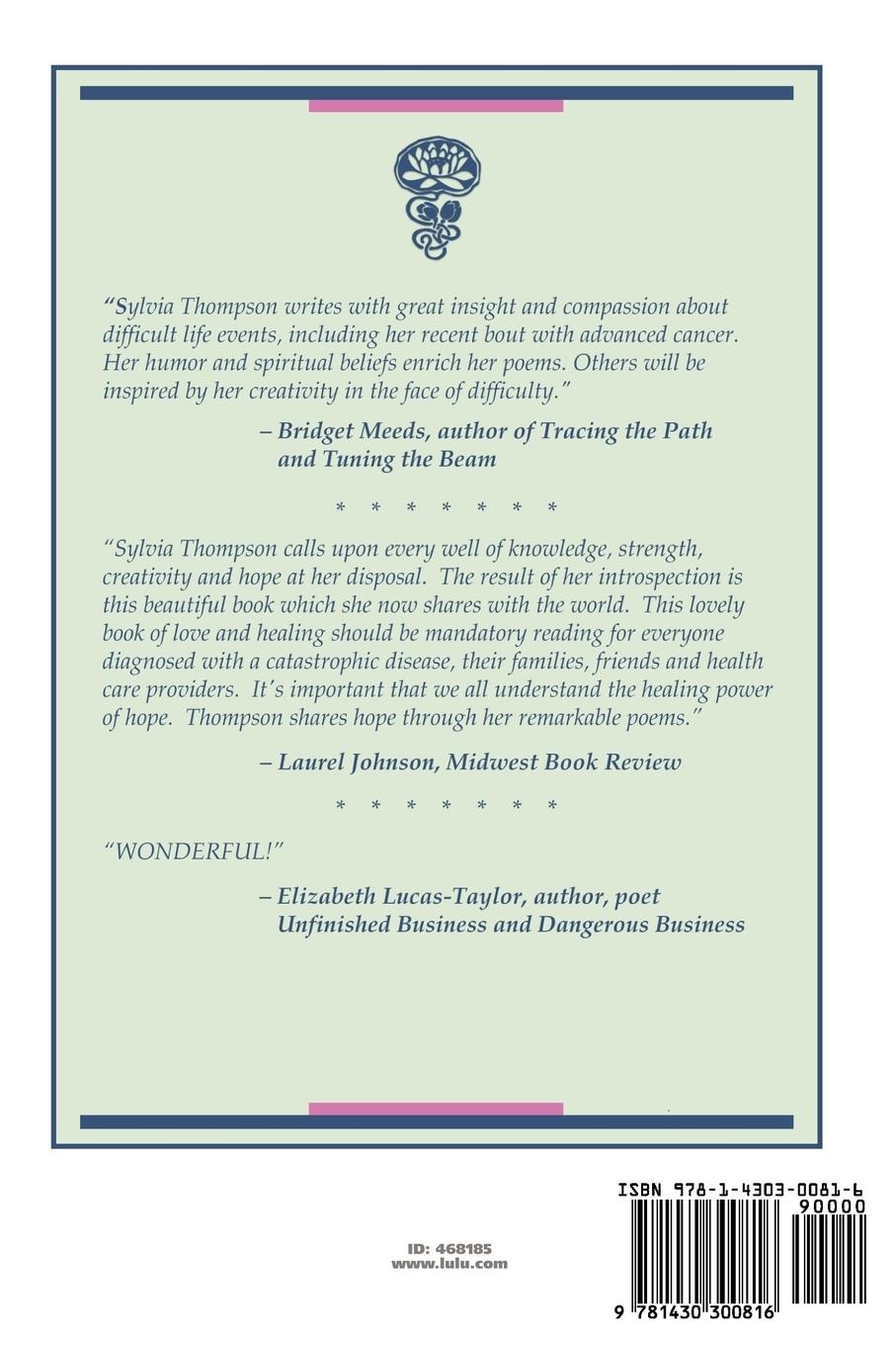 Rückseitencover In the Garden of Illness