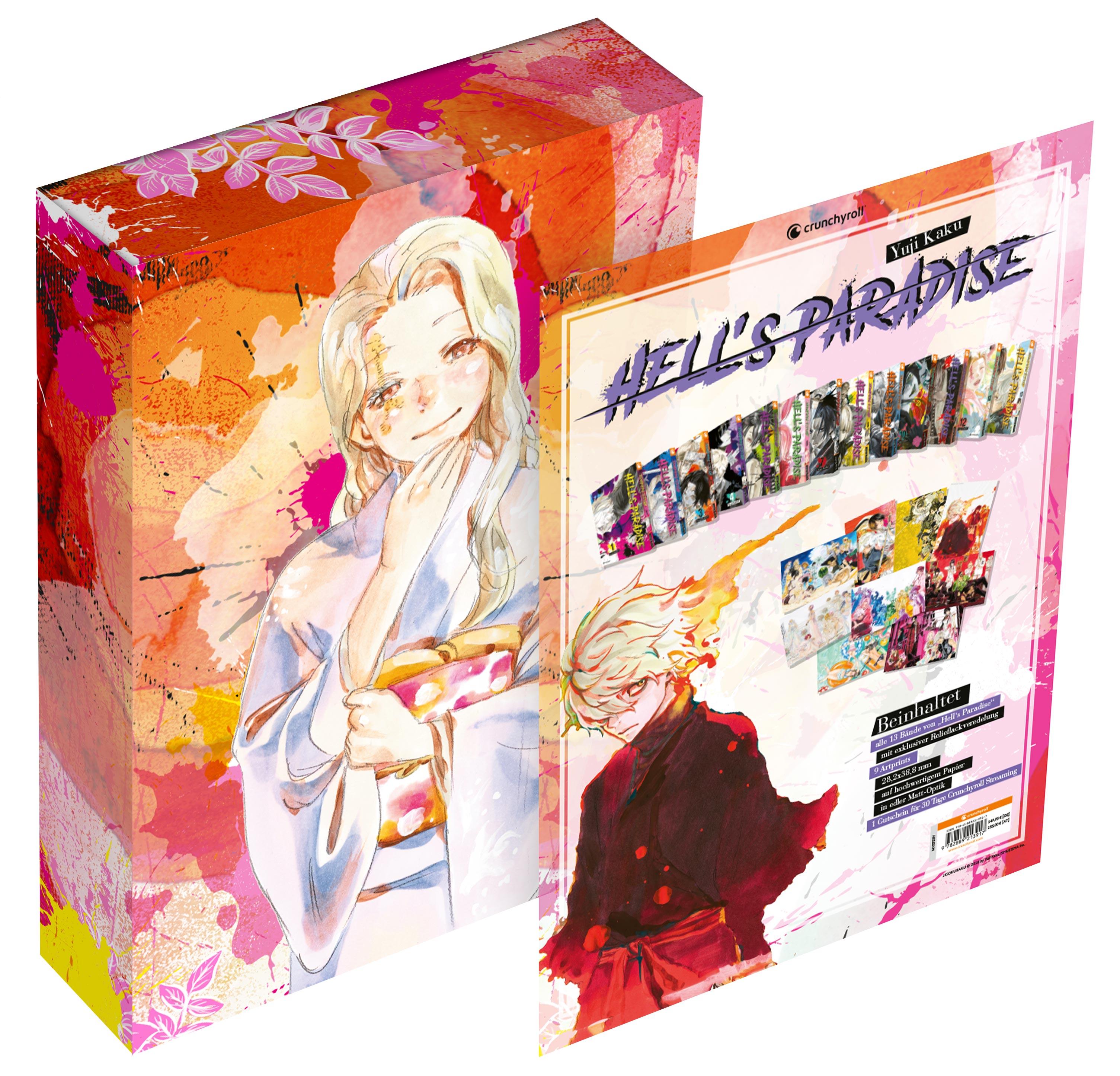 Rückseitencover Hell's Paradise Complete Box