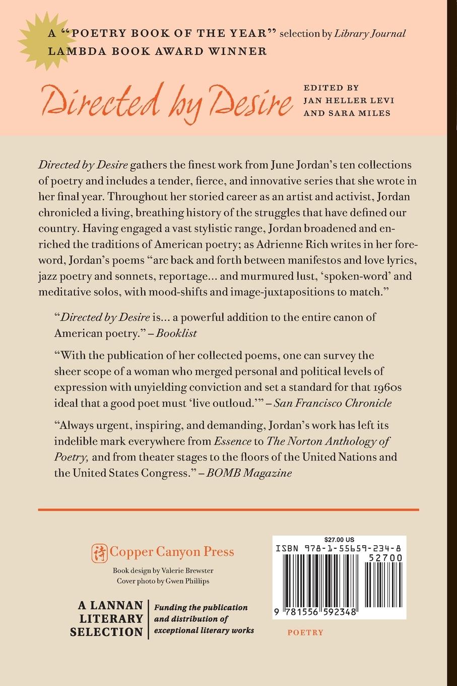 Rückseitencover Directed by Desire