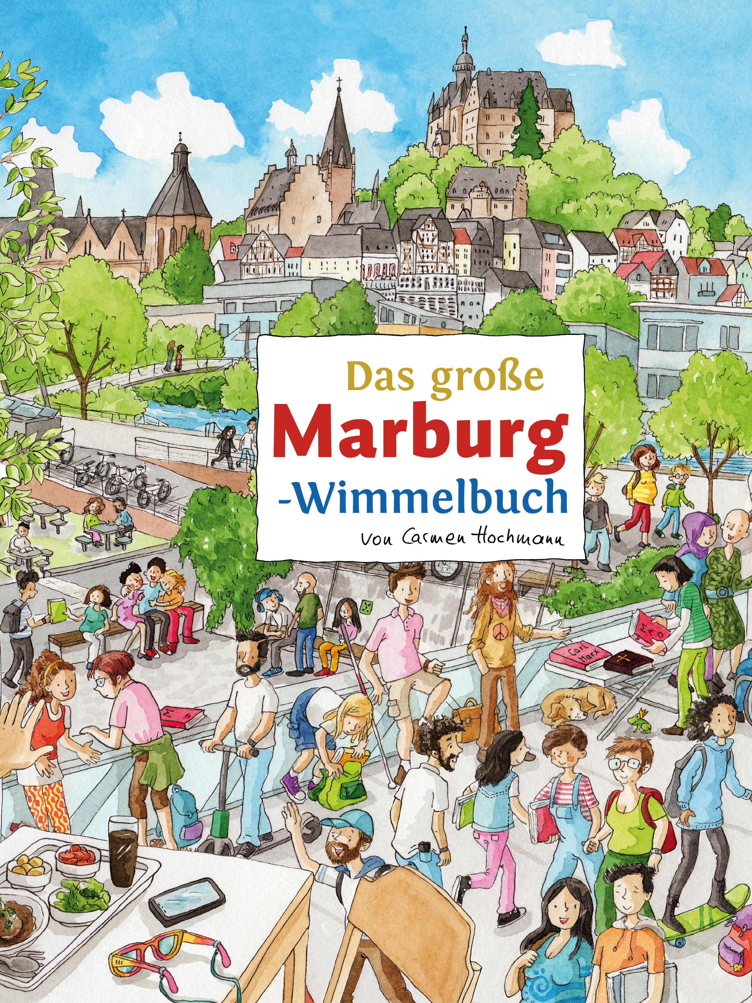 Vorderes Coverbild Das große MARBURG-Wimmelbuch