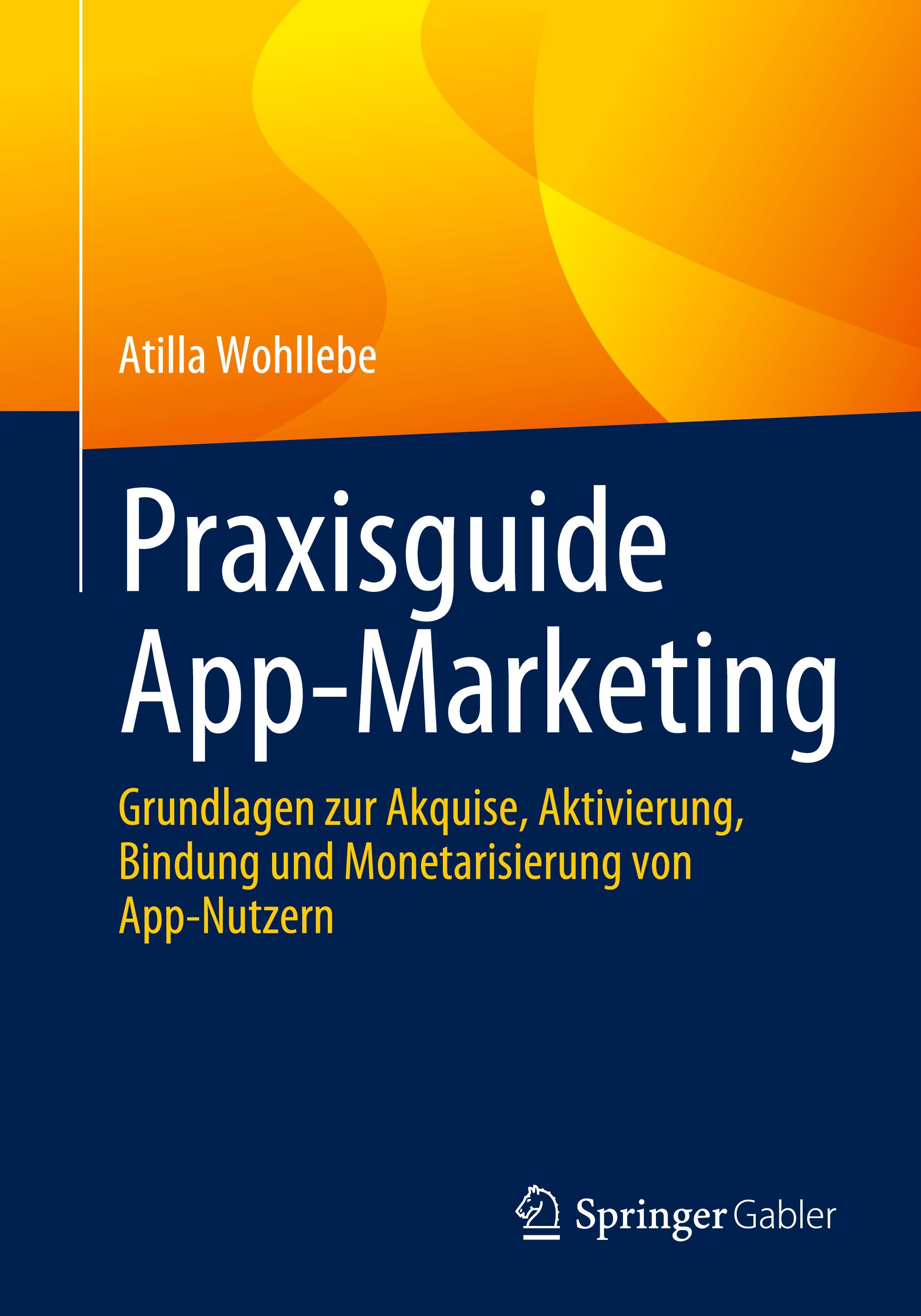 Vorderes Coverbild Praxisguide App-Marketing