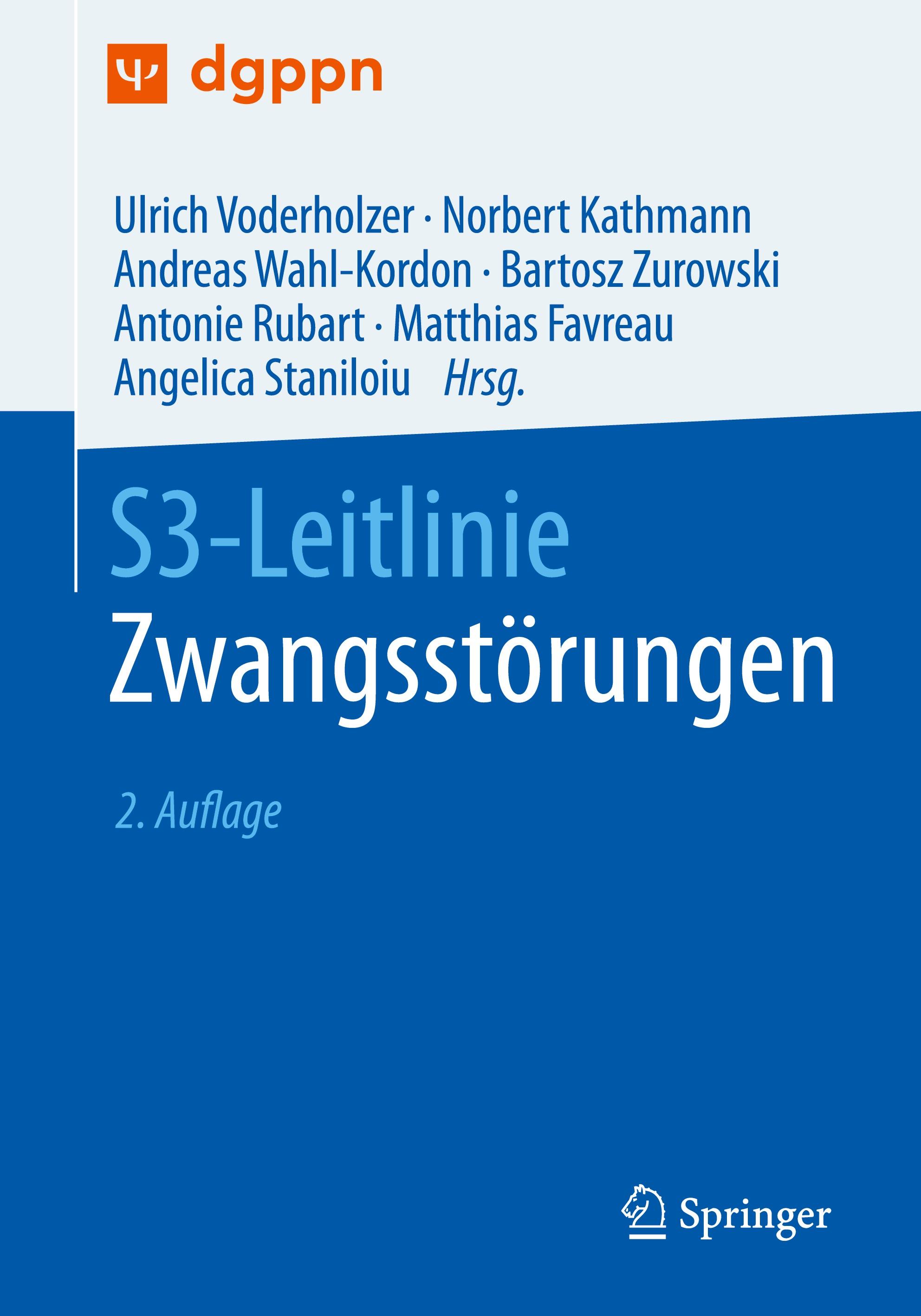 Vorderes Coverbild S3-Leitlinie Zwangsstörungen