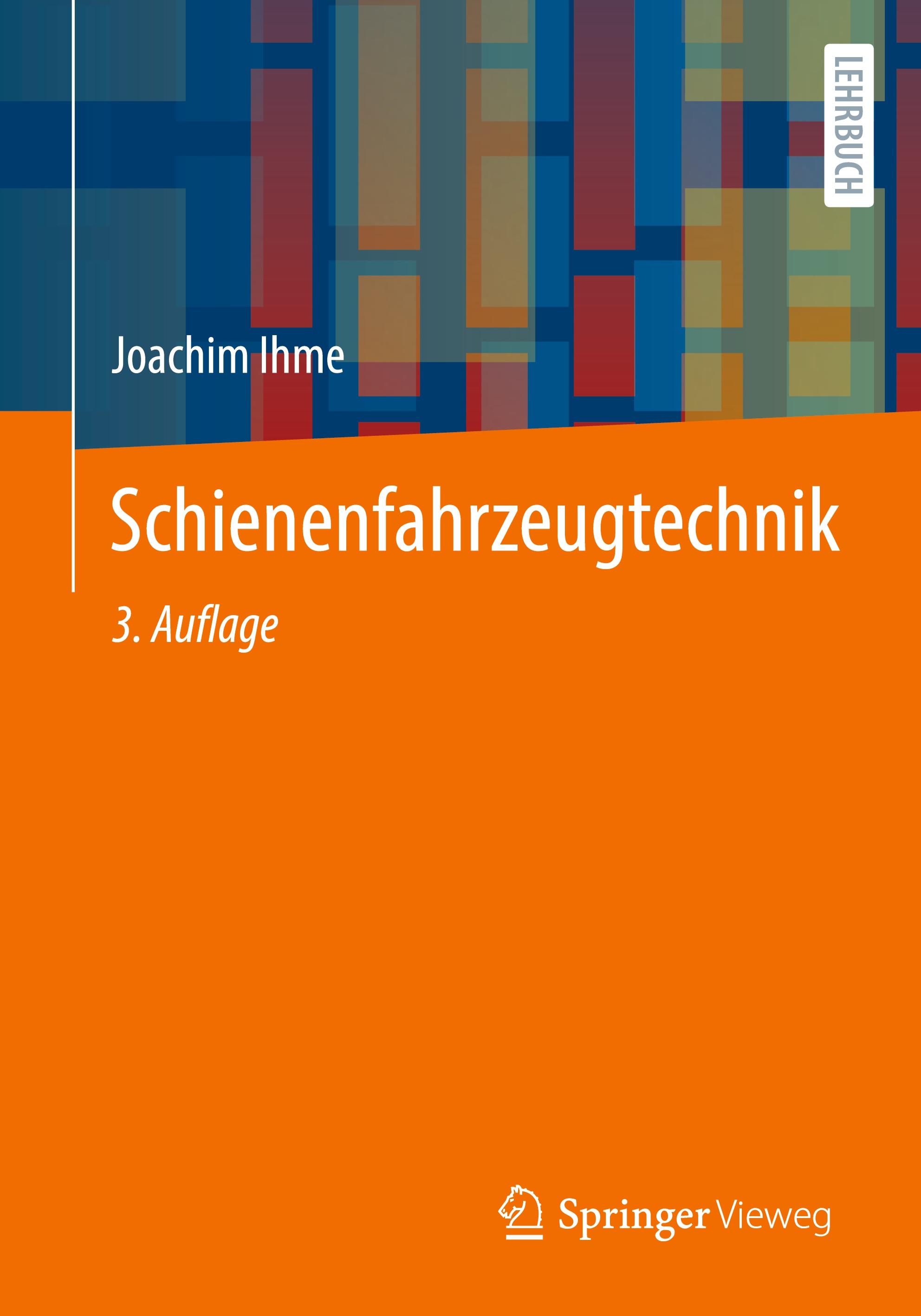 Vorderes Coverbild Schienenfahrzeugtechnik