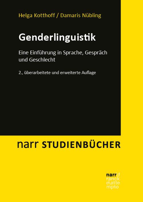 Vorderes Coverbild Genderlinguistik