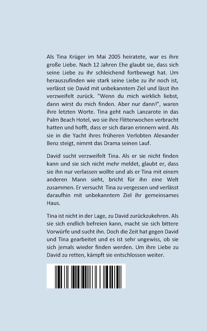 Rückseitencover Ich vermisse dich