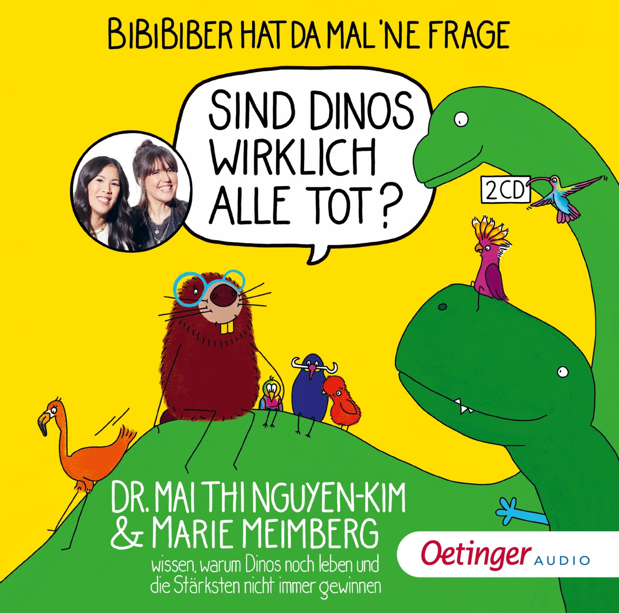 Vorderes Coverbild BiBiBiber hat da mal 'ne Frage. Sind Dinos wirklich alle tot?