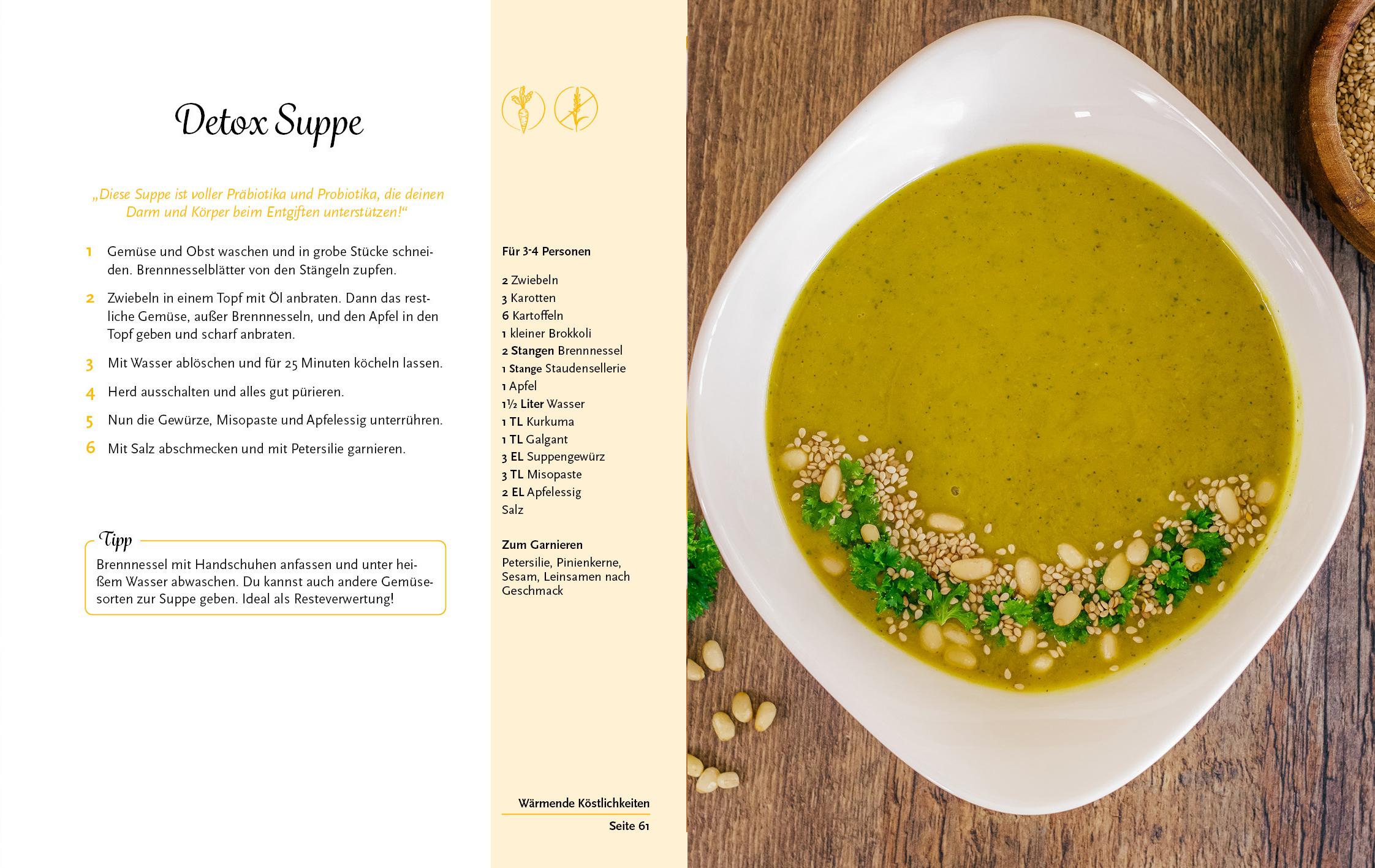 Beispielinhalt (Bild) Chronisch Gesund - Meine Rezepte zur anti-entzündlichen Ernährung