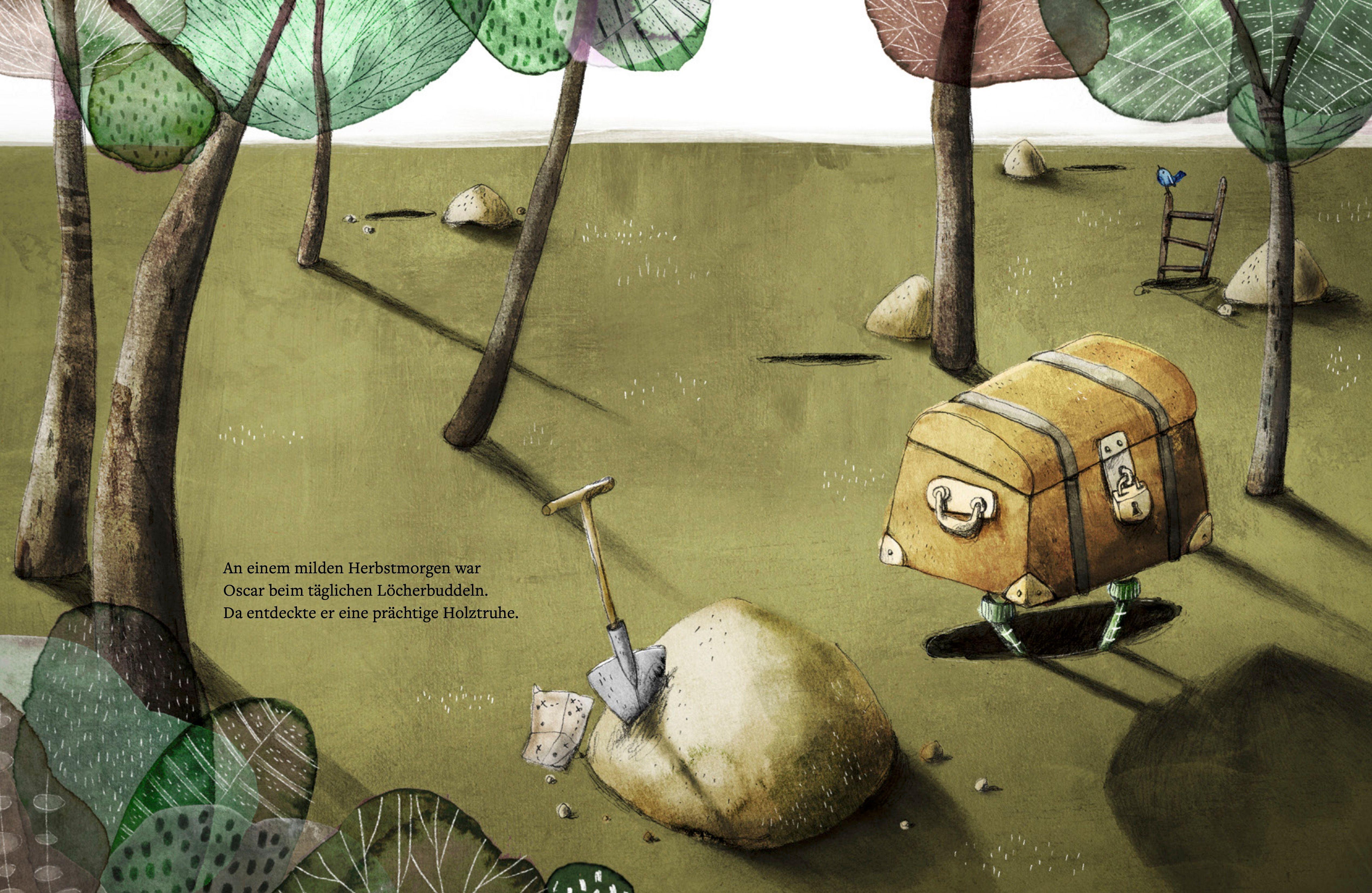 Beispielinhalt (Bild) Der Wortschatz: Bilderbuch-Bestseller über den spielerischen Umgang mit Sprache