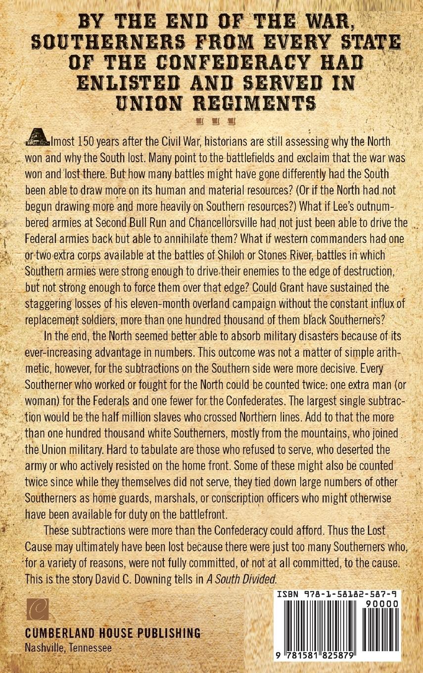 Rückseitencover A South Divided