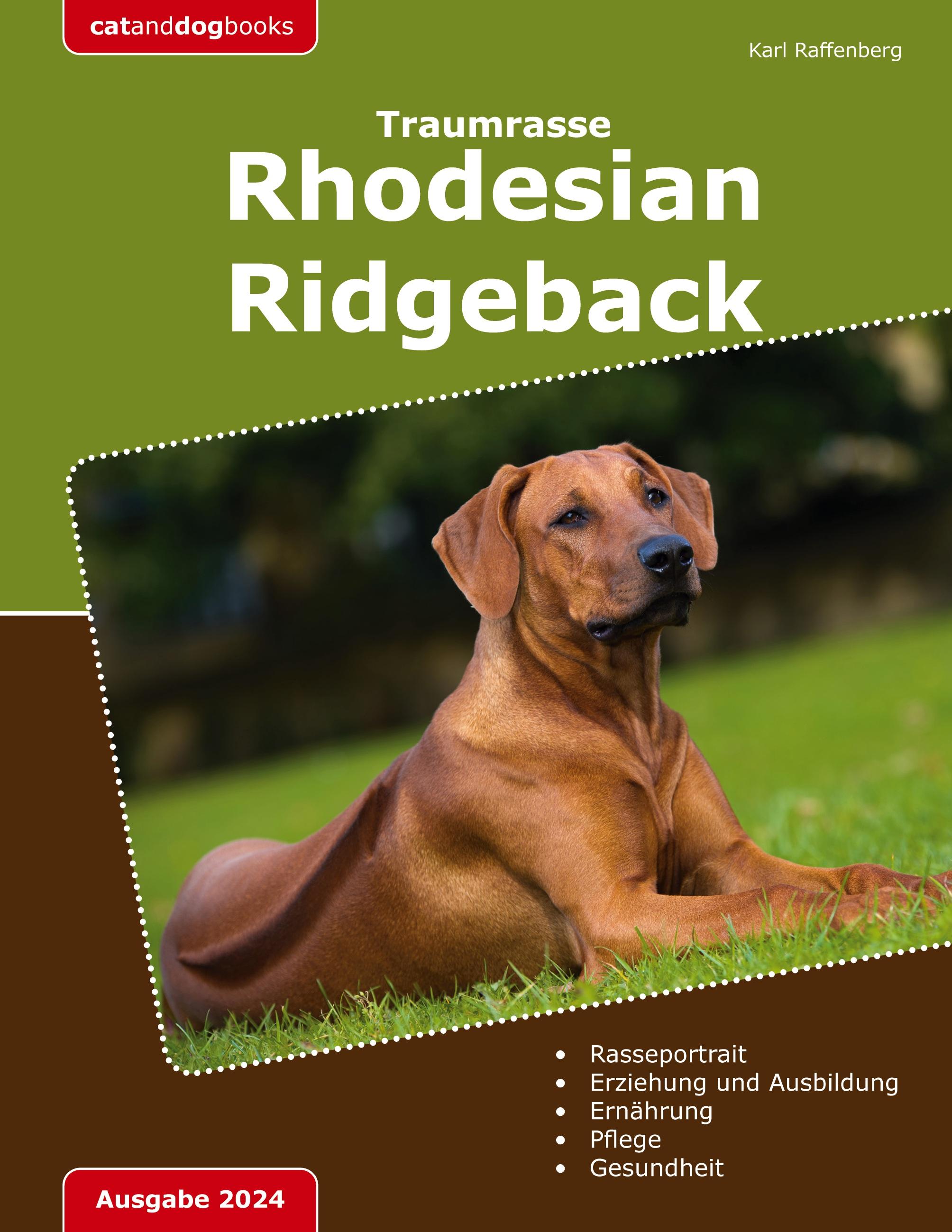 Vorderes Coverbild Traumrasse: Rhodesian Ridgeback