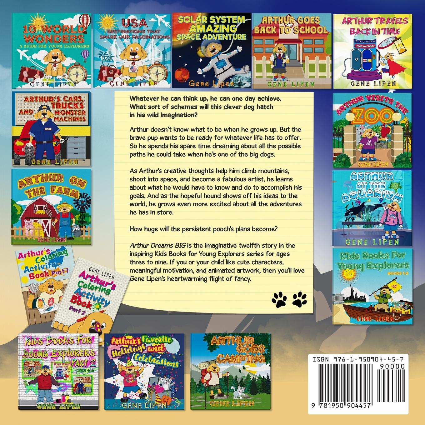 Rückseitencover Arthur Dreams BIG