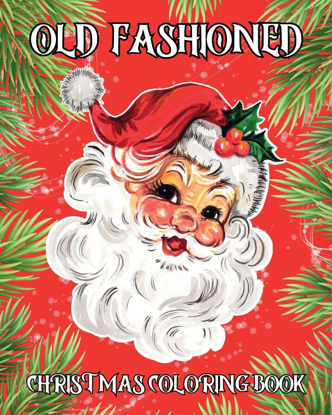 Vorderes Coverbild Old Fashioned Christmas Coloring Book