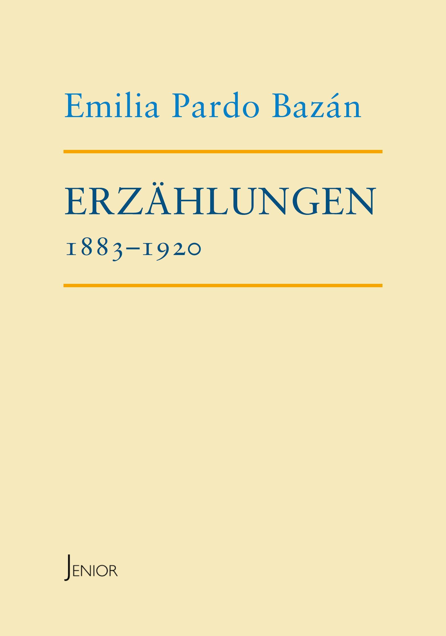 Vorderes Coverbild Erzählungen 1883-1920