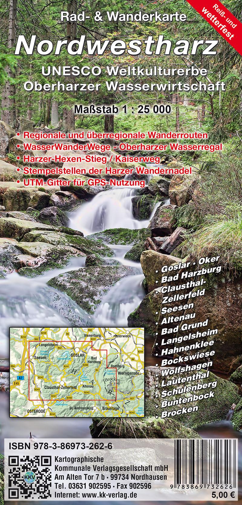 Vorderes Coverbild Nordwestharz - Weltkulturerbe Oberharzer Wasserwirtschaft