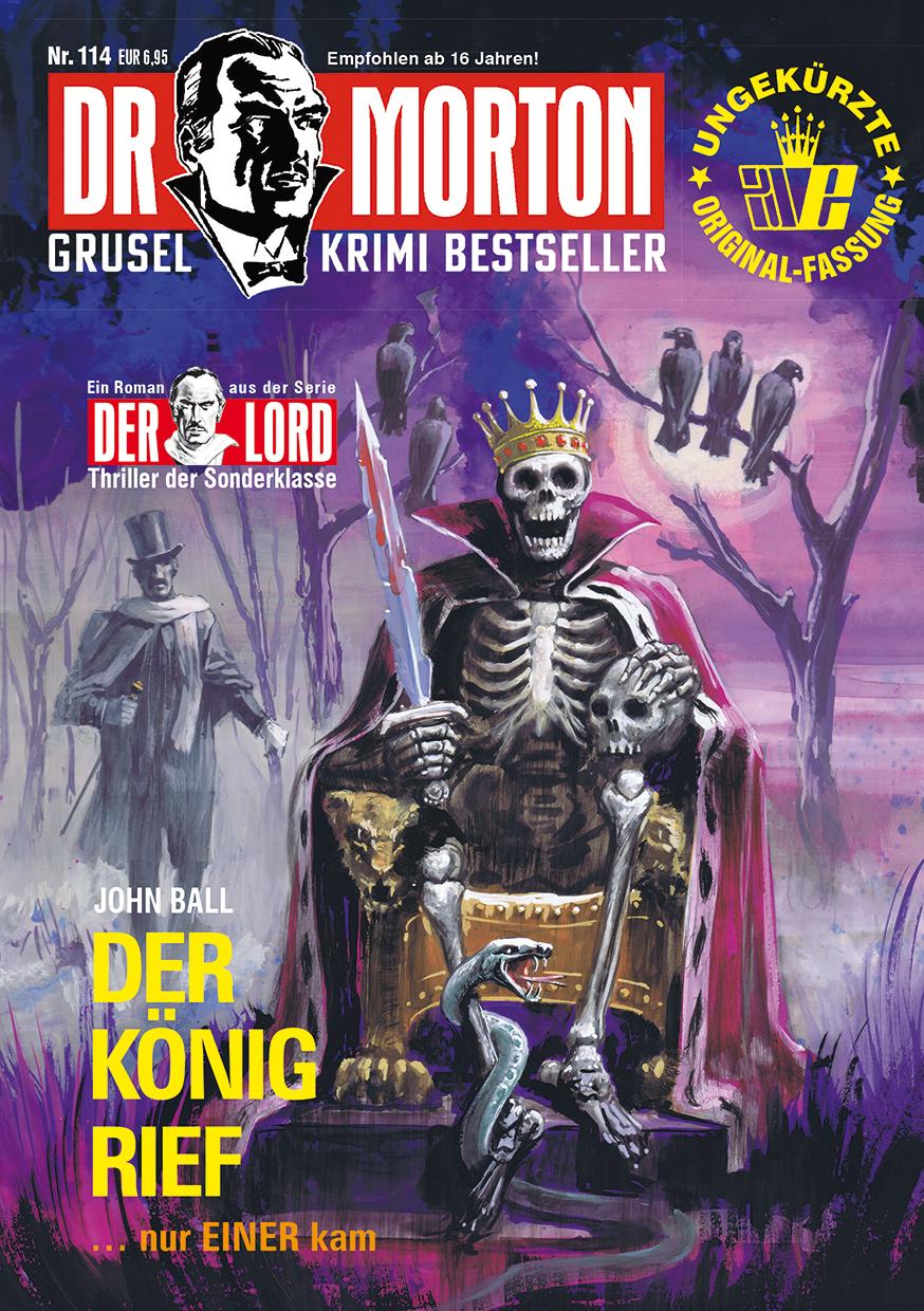 Vorderes Coverbild Dr. Morton 114: Der König rief