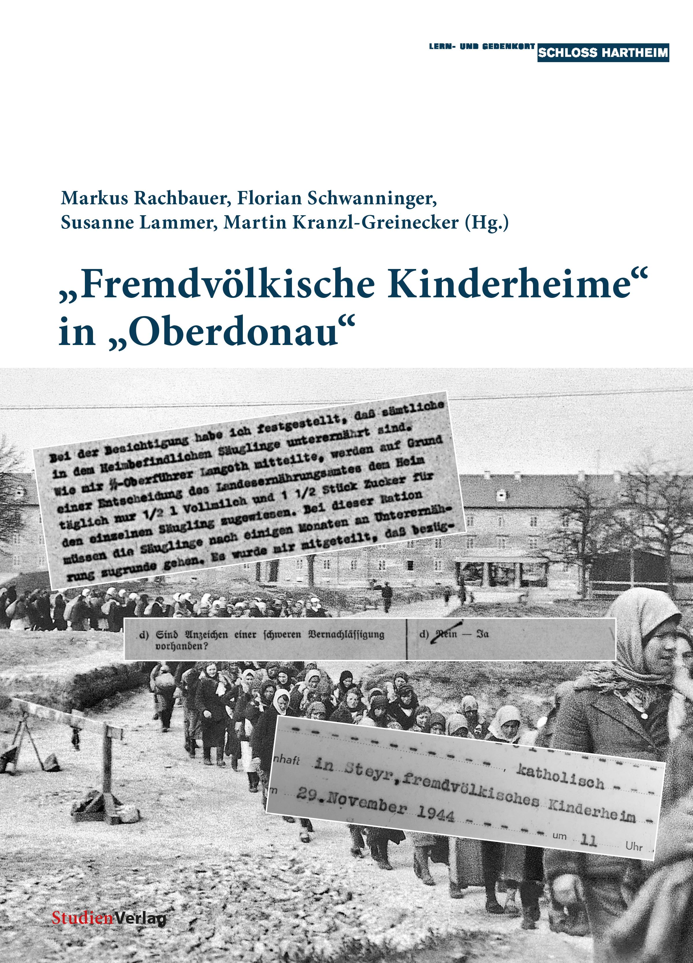 Vorderes Coverbild "Fremdvölkische Kinderheime" in "Oberdonau"
