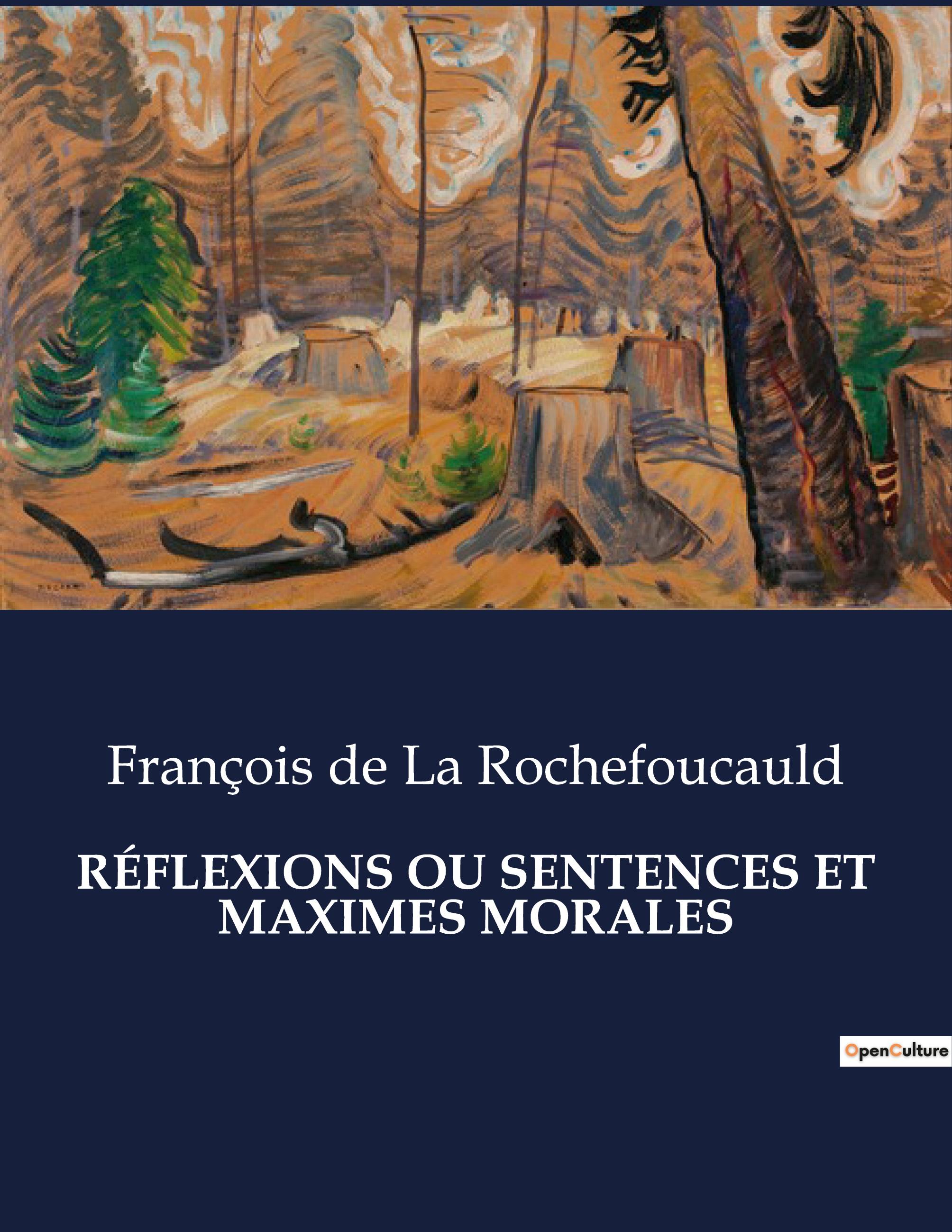 Vorderes Coverbild RÉFLEXIONS OU SENTENCES ET MAXIMES MORALES