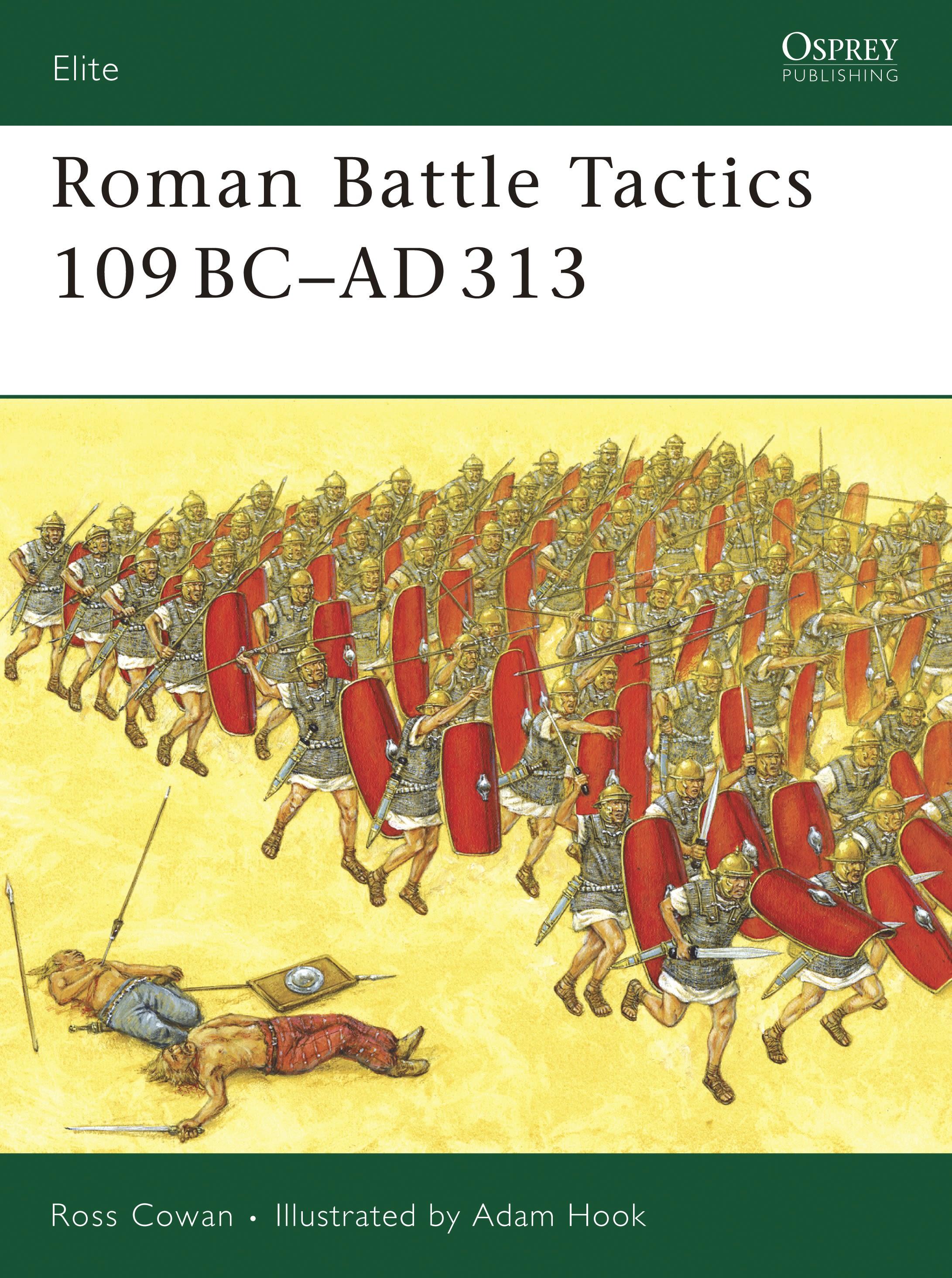 Vorderes Coverbild Roman Battle Tactics 109bc-Ad313