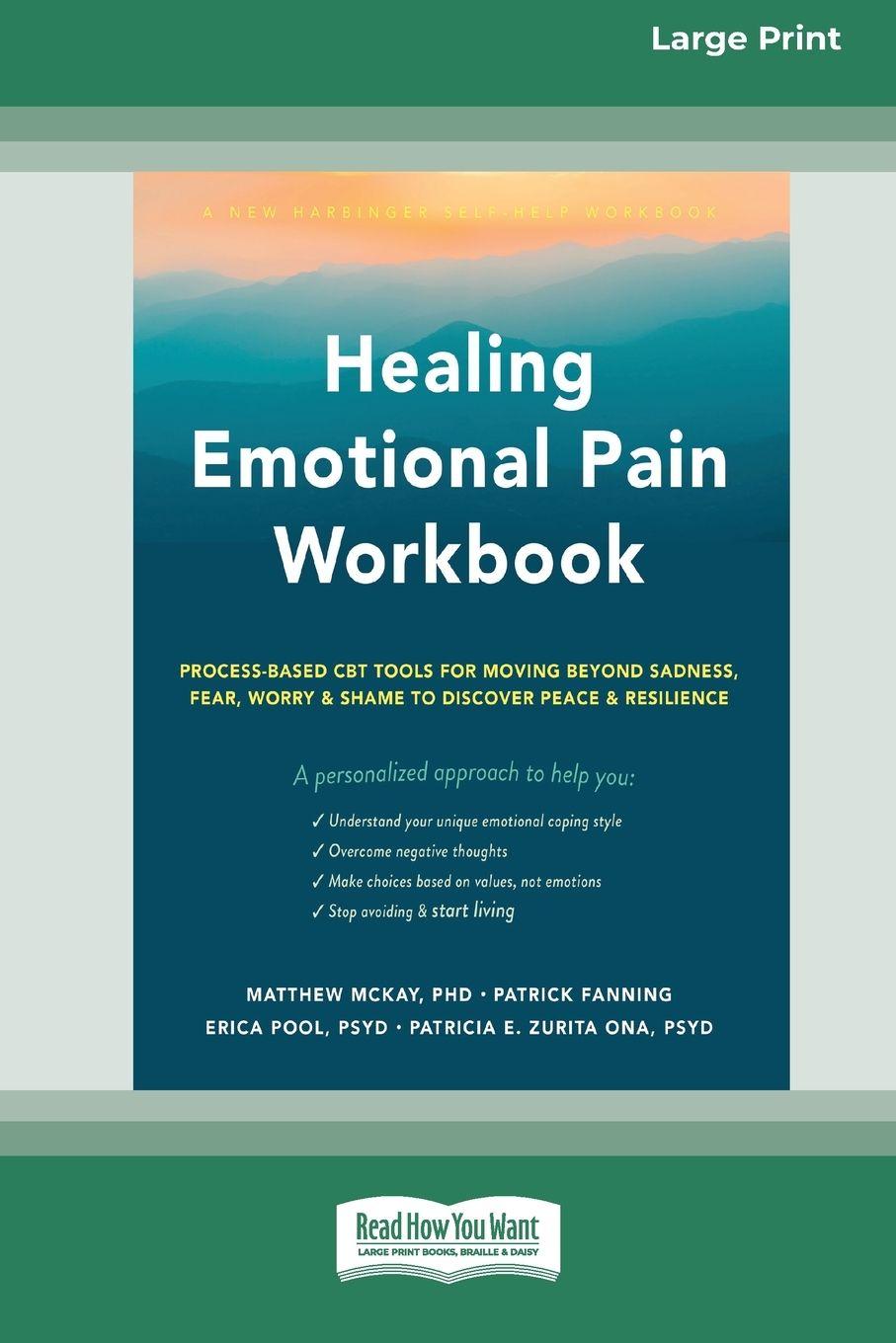 Vorderes Coverbild Healing Emotional Pain Workbook