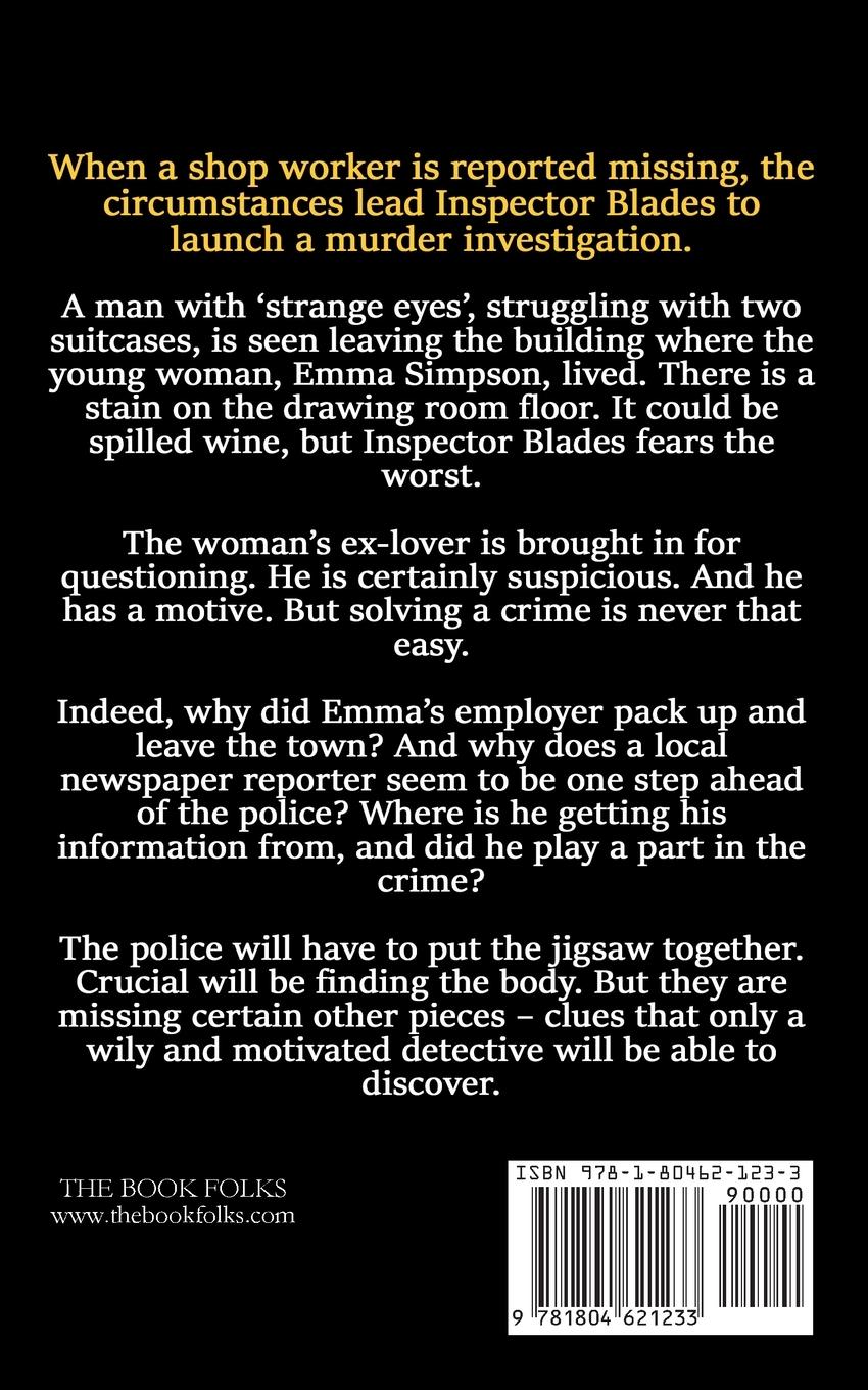 Rückseitencover THE SUITCASE MURDERER