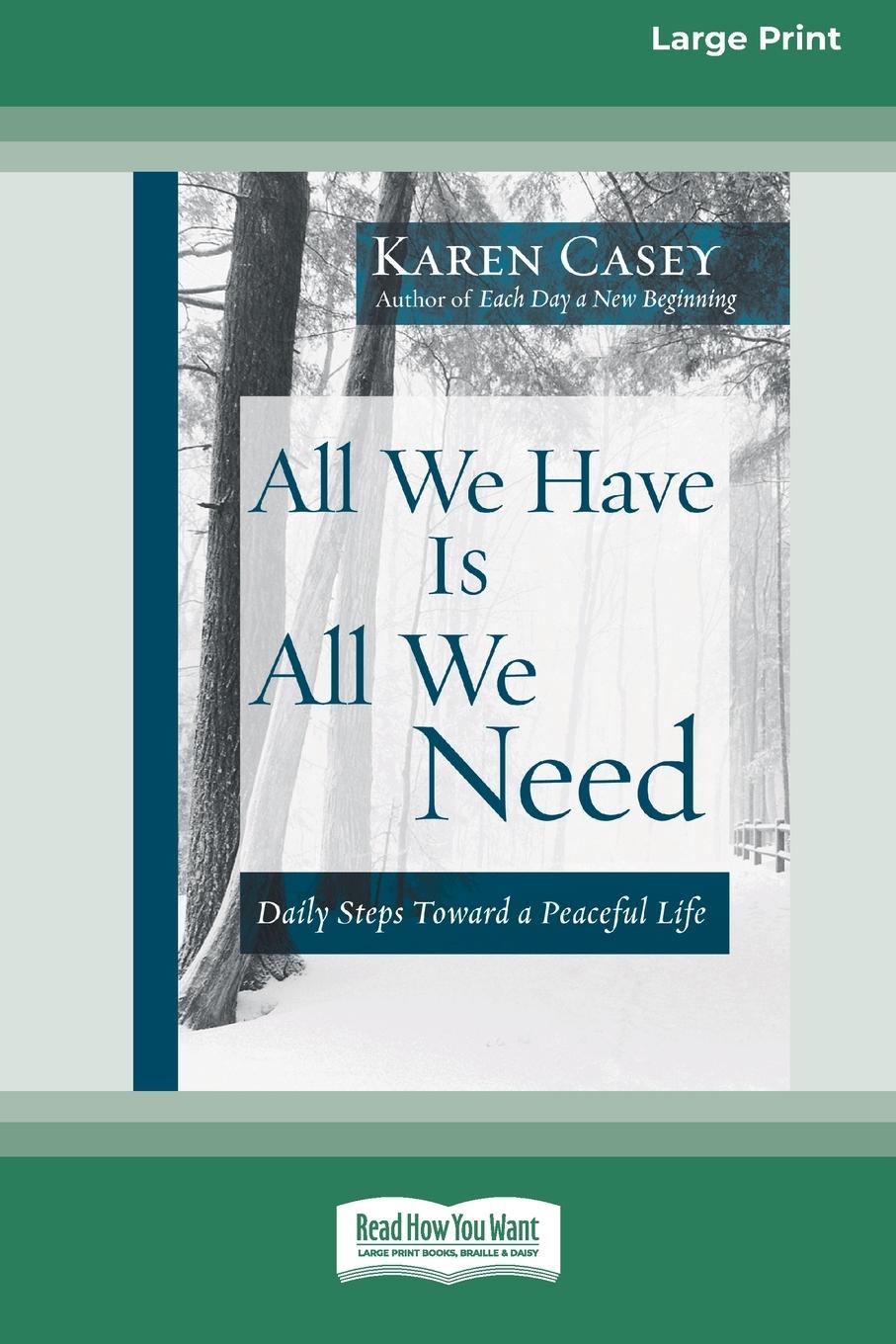 Vorderes Coverbild All We Have Is All We Need