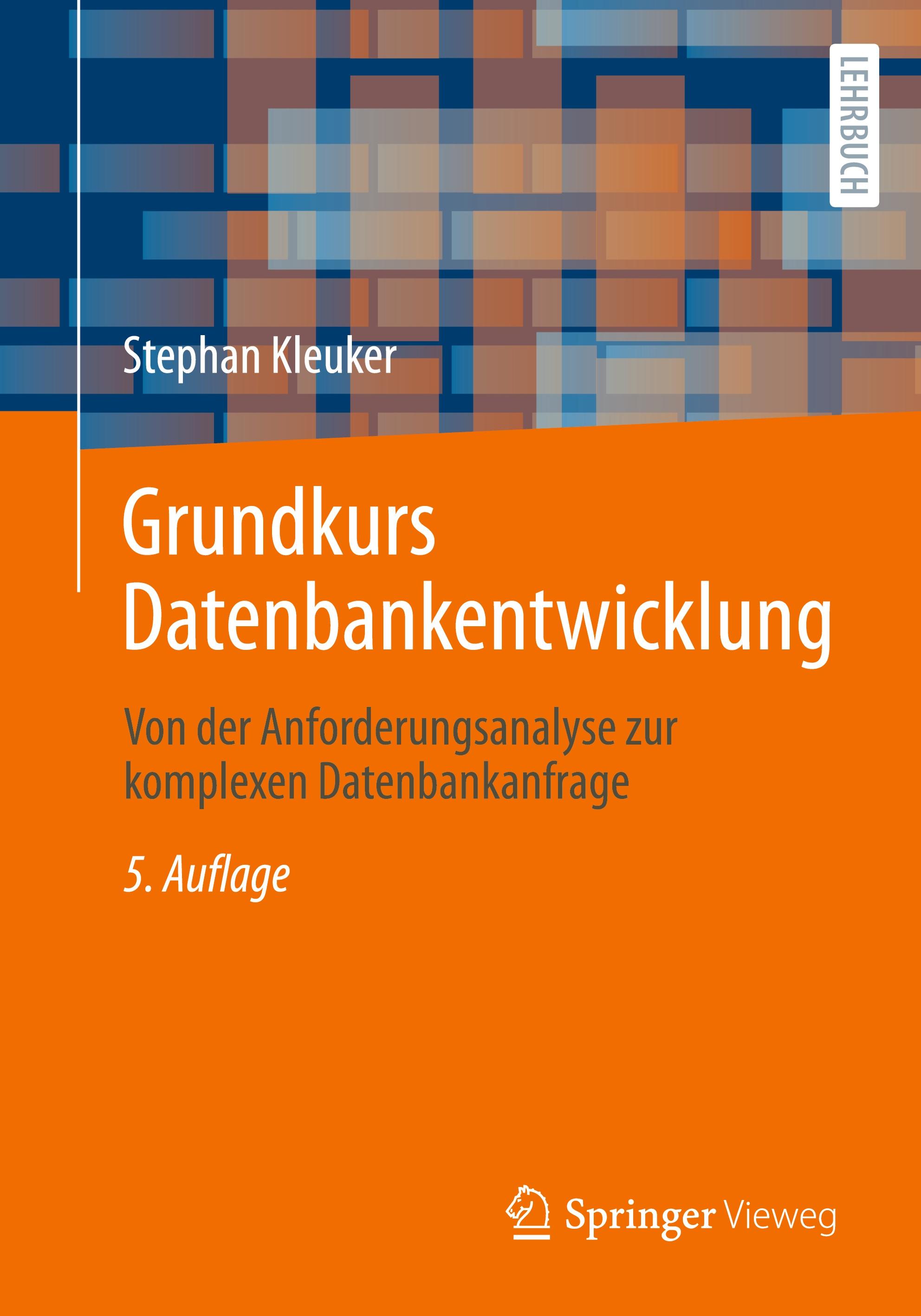 Vorderes Coverbild Grundkurs Datenbankentwicklung