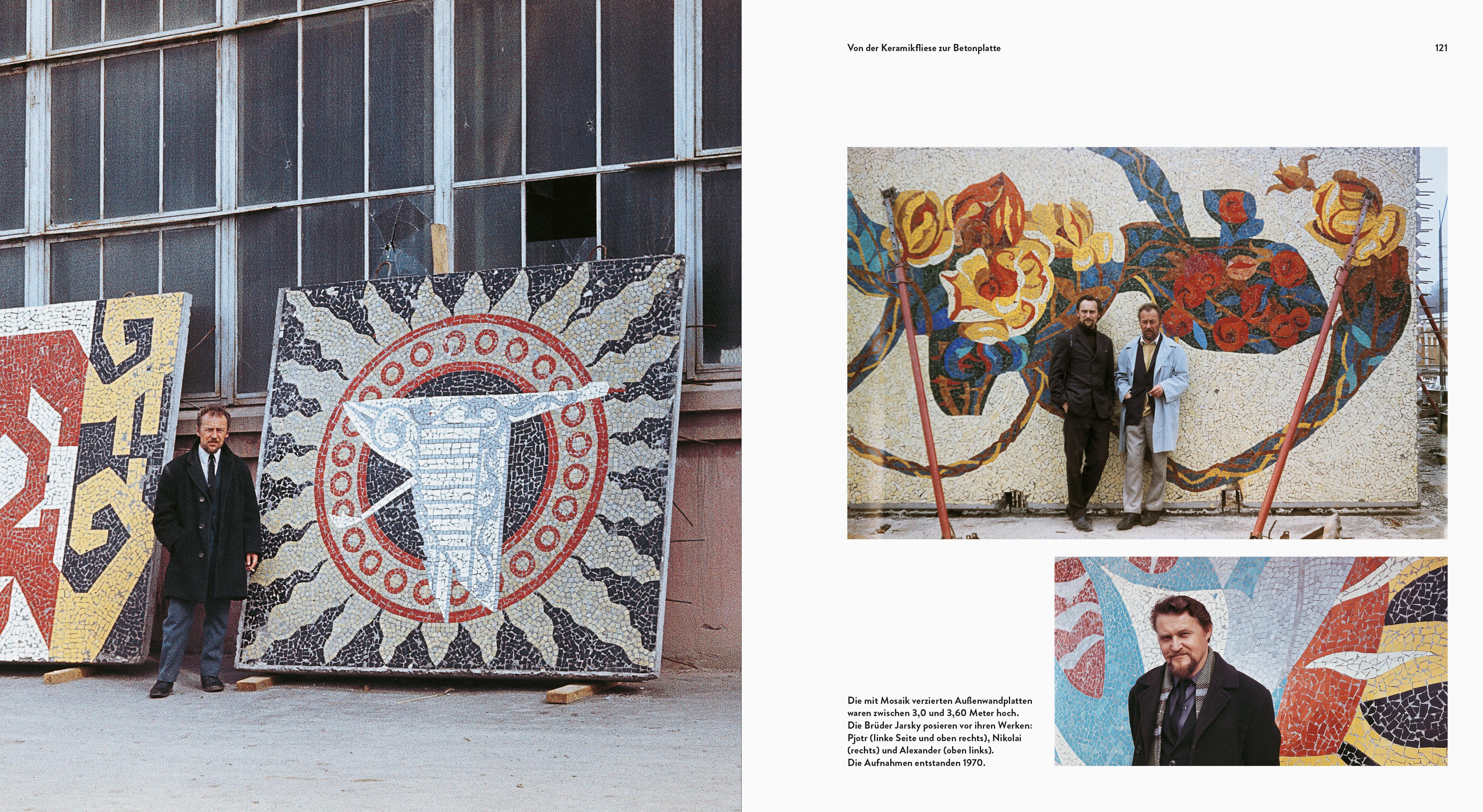 Beispielinhalt (Bild) Fassadenkunst im Plattenbau