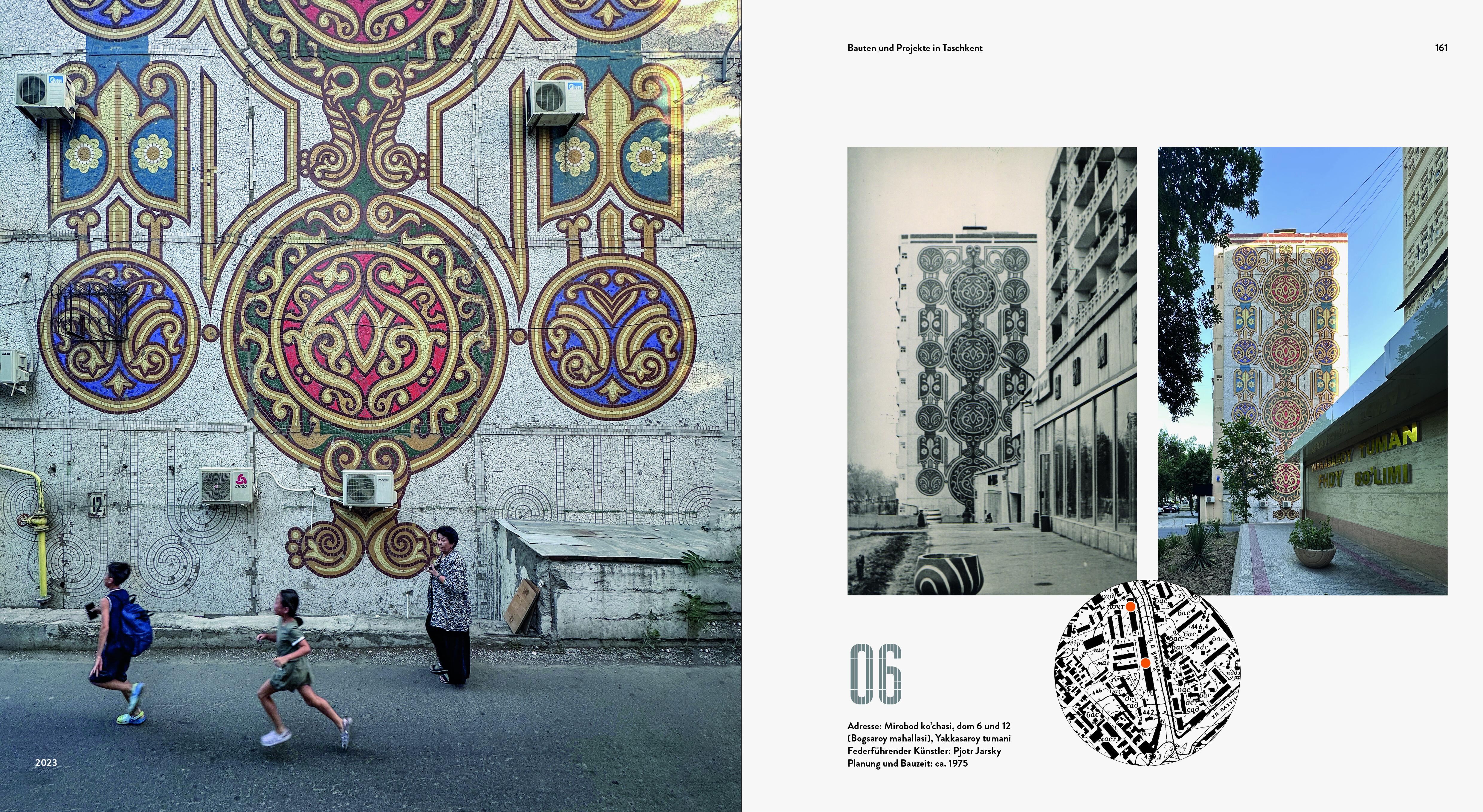 Beispielinhalt (Bild) Fassadenkunst im Plattenbau