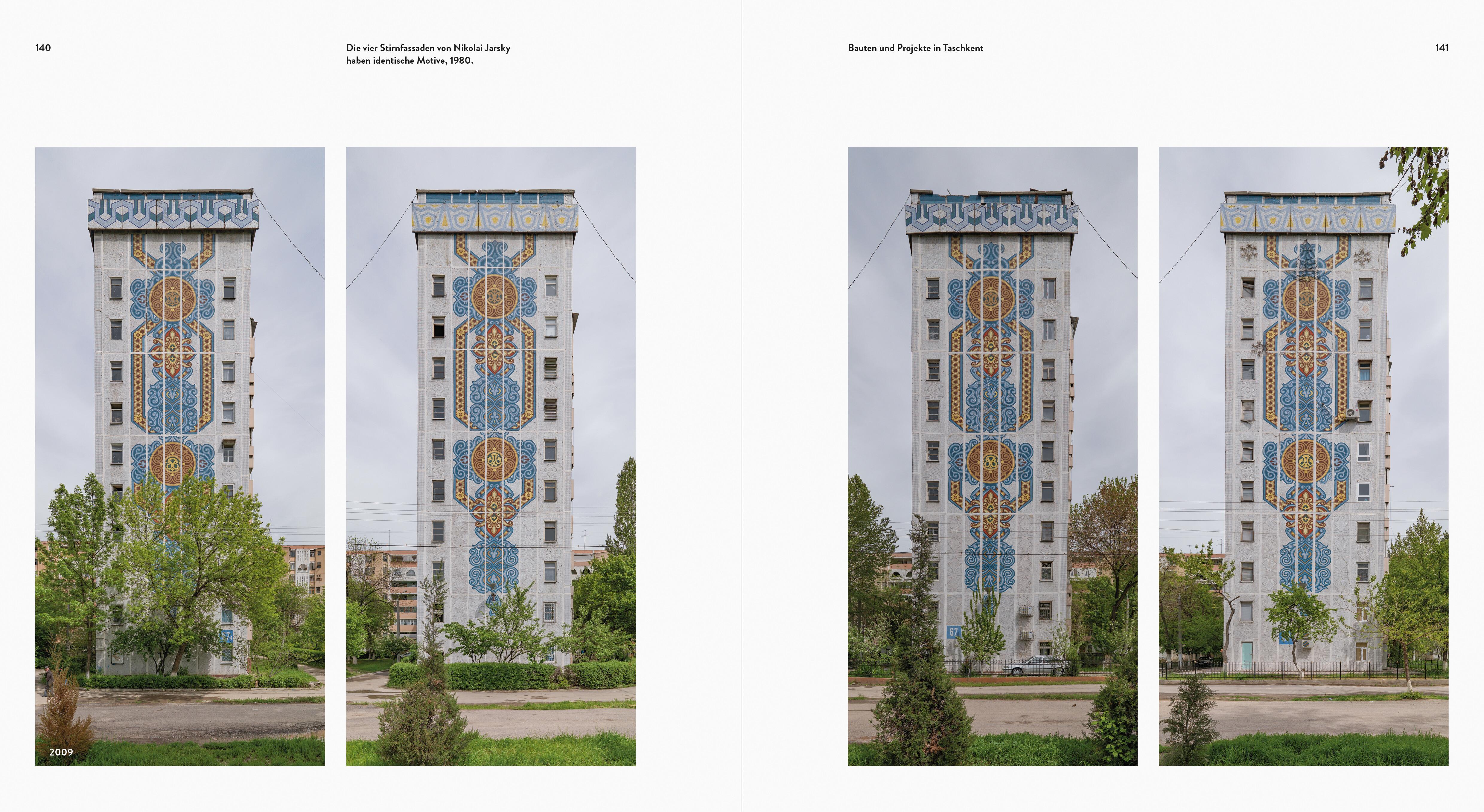 Beispielinhalt (Bild) Fassadenkunst im Plattenbau