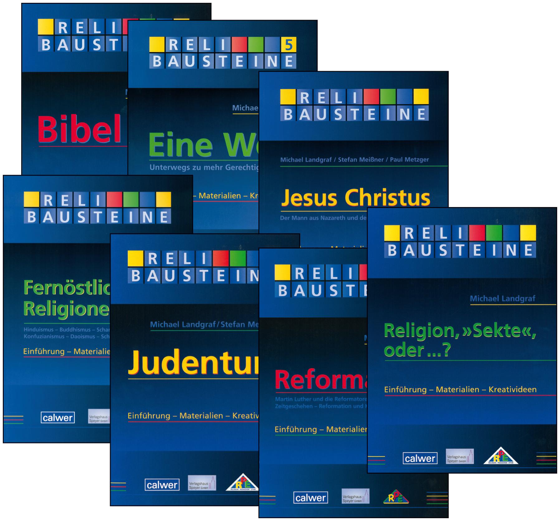 Vorderes Coverbild Kombi-Paket: ReliBausteine sekundar