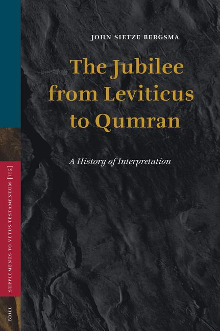 Vorderes Coverbild The Jubilee from Leviticus to Qumran