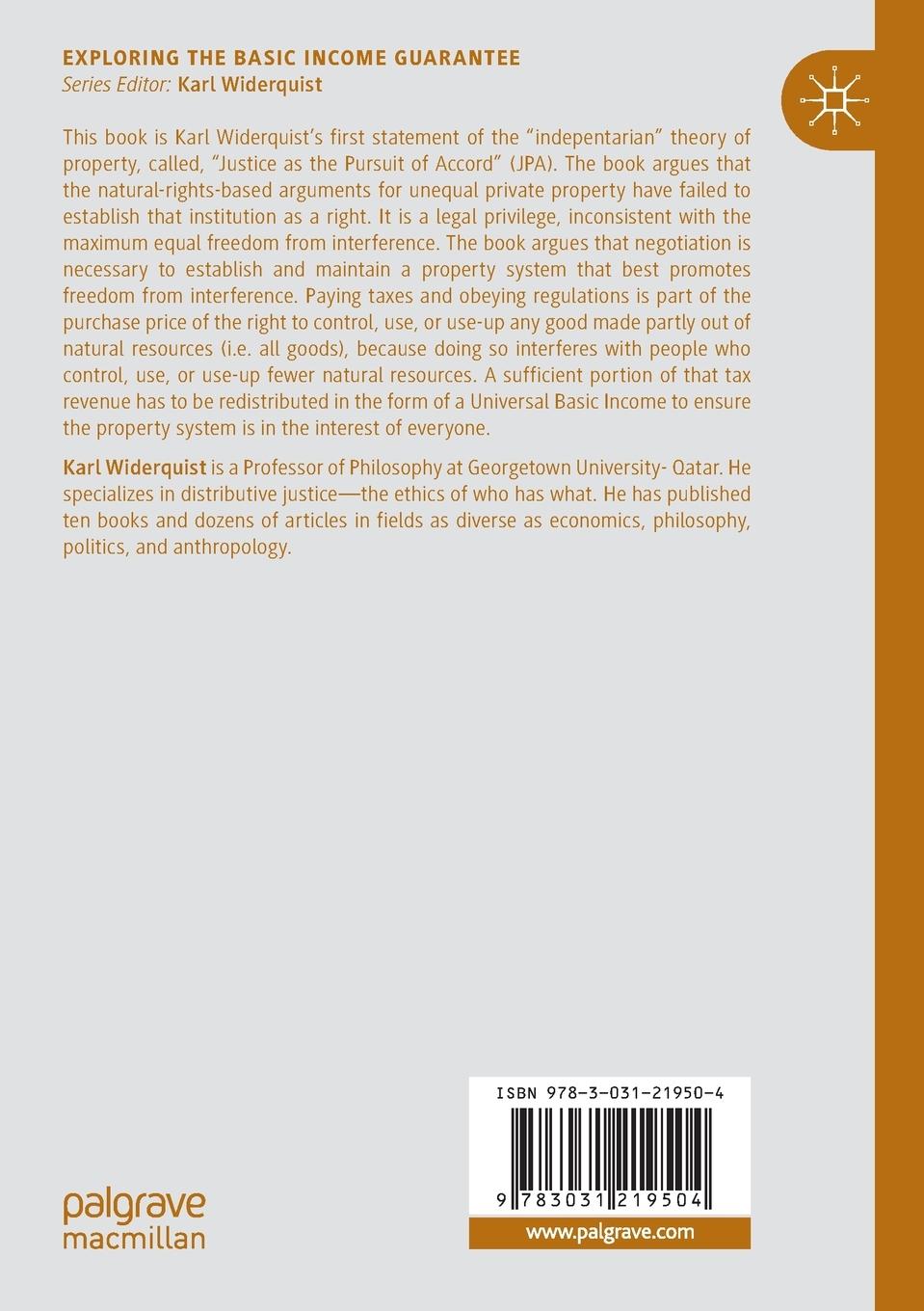 Rückseitencover The Problem of Property