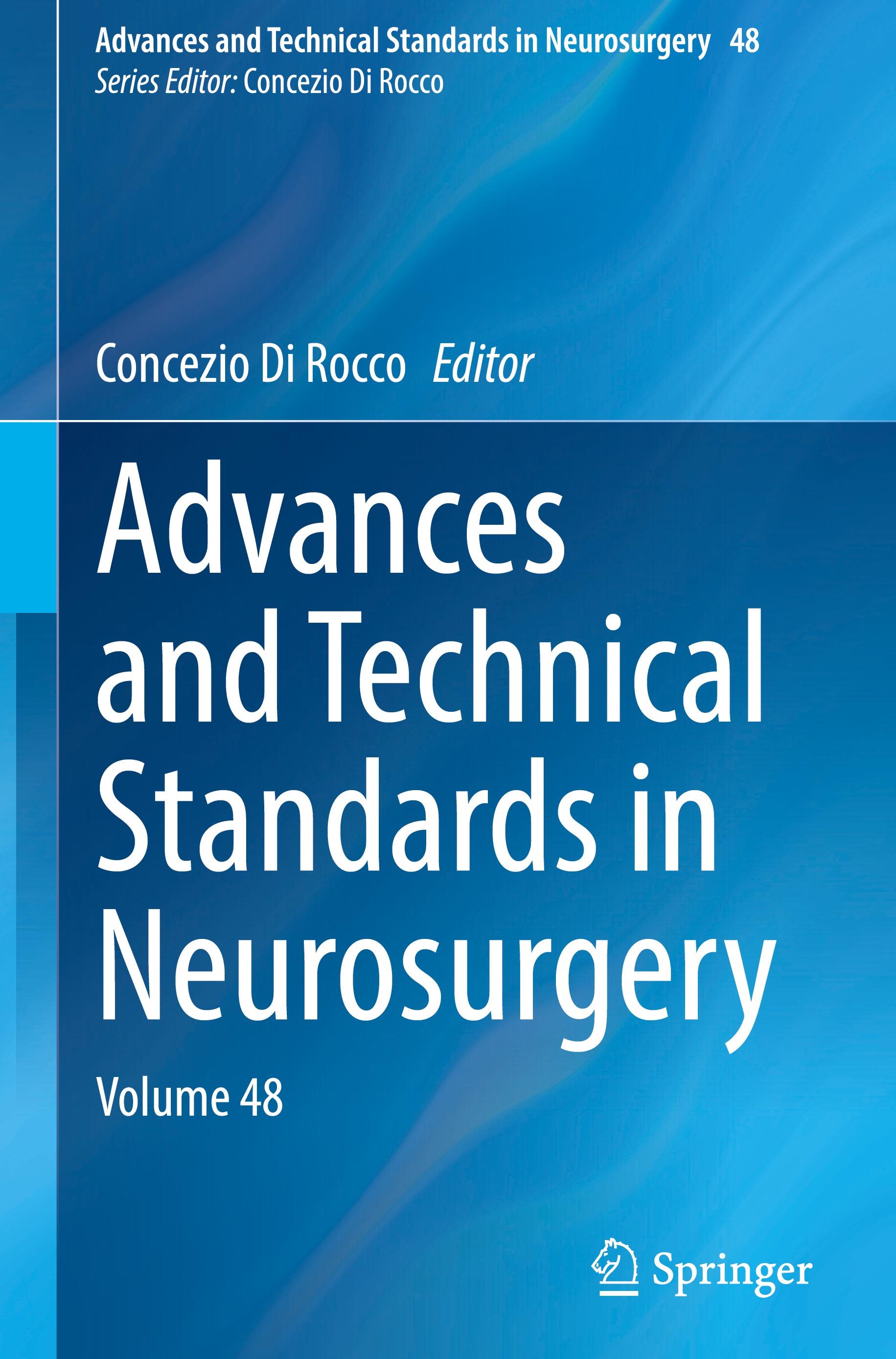 Vorderes Coverbild Advances and Technical Standards in Neurosurgery