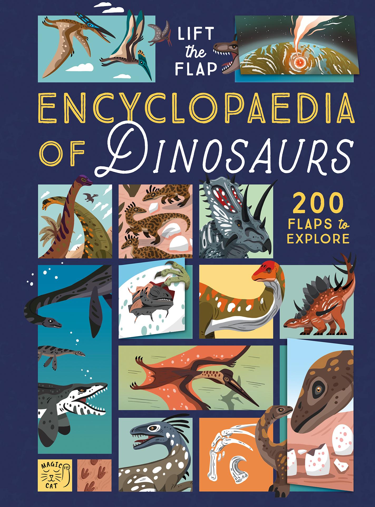 Vorderes Coverbild Lift-The-Flap Encyclopedia of Dinosaurs