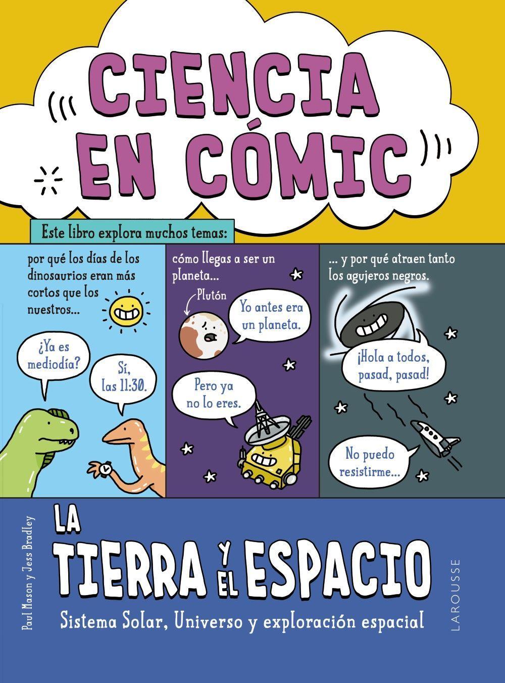 Vorderes Coverbild Ciencia en cómic. La Tierra y el espacio