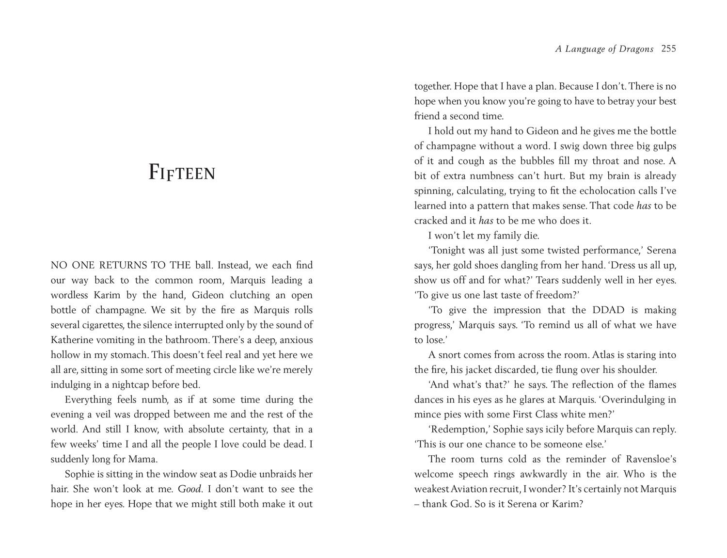 Beispielinhalt (Bild) A Language of Dragons