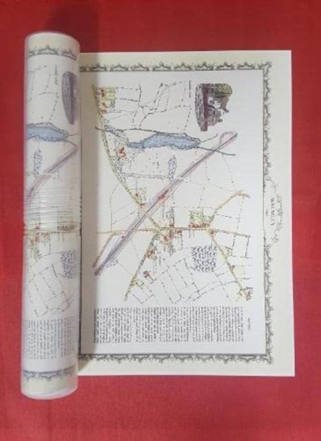 Vorderes Coverbild Walmley Village 1882 - Old Map Supplied Rolled in a Clear Two Part Screw Presentation Tube - Print Size 45cm x 32cm