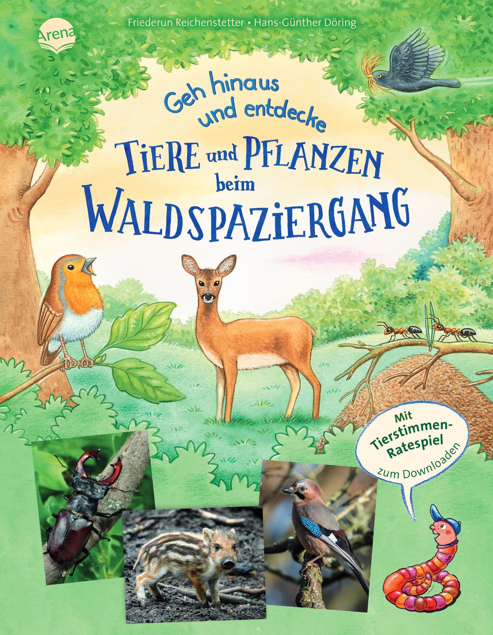 Vorderes Coverbild Geh hinaus und entdecke. Tiere und Pflanzen beim Waldspaziergang